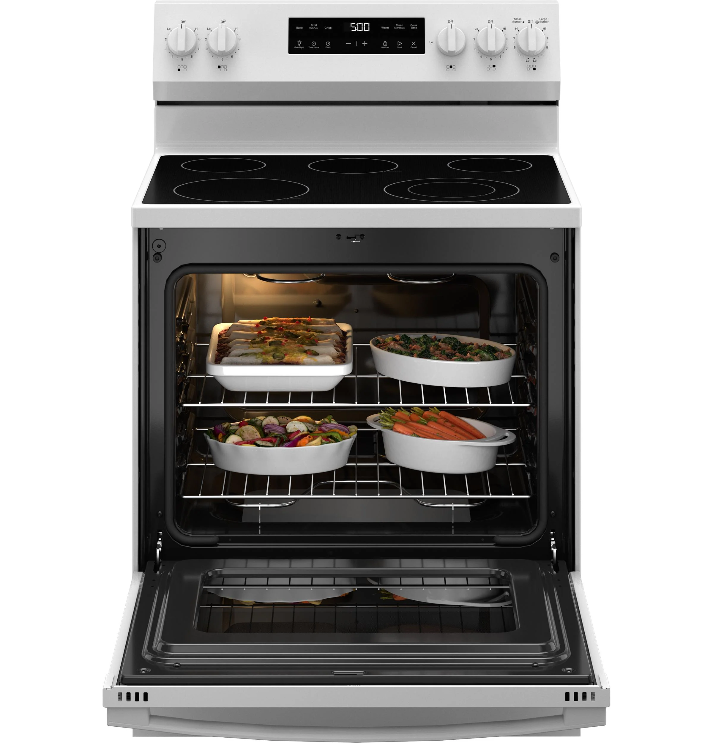 GRF500PVWW GE® ENERGY STAR® 30" Free-Standing Electric Range with Crisp Mode - Image 4