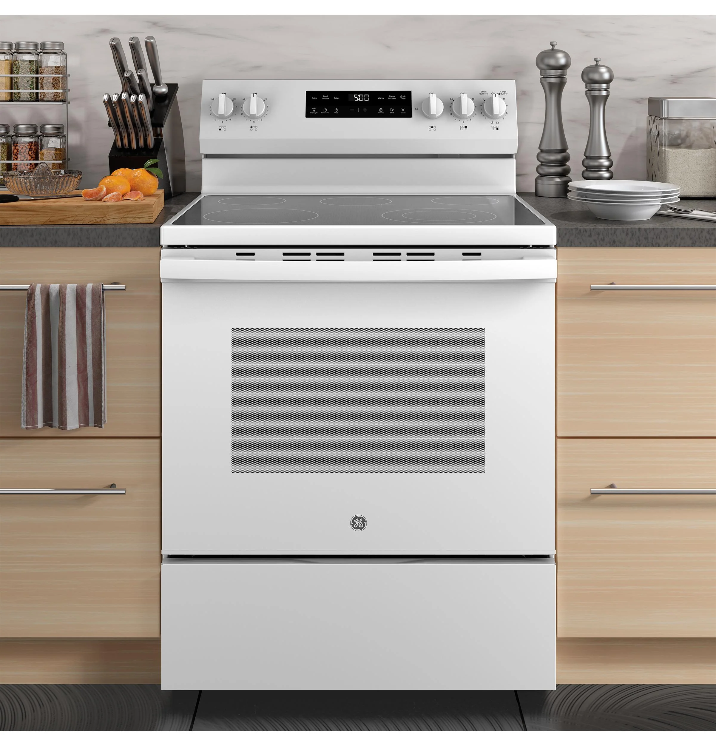 GRF500PVWW GE® ENERGY STAR® 30" Free-Standing Electric Range with Crisp Mode - Image 6