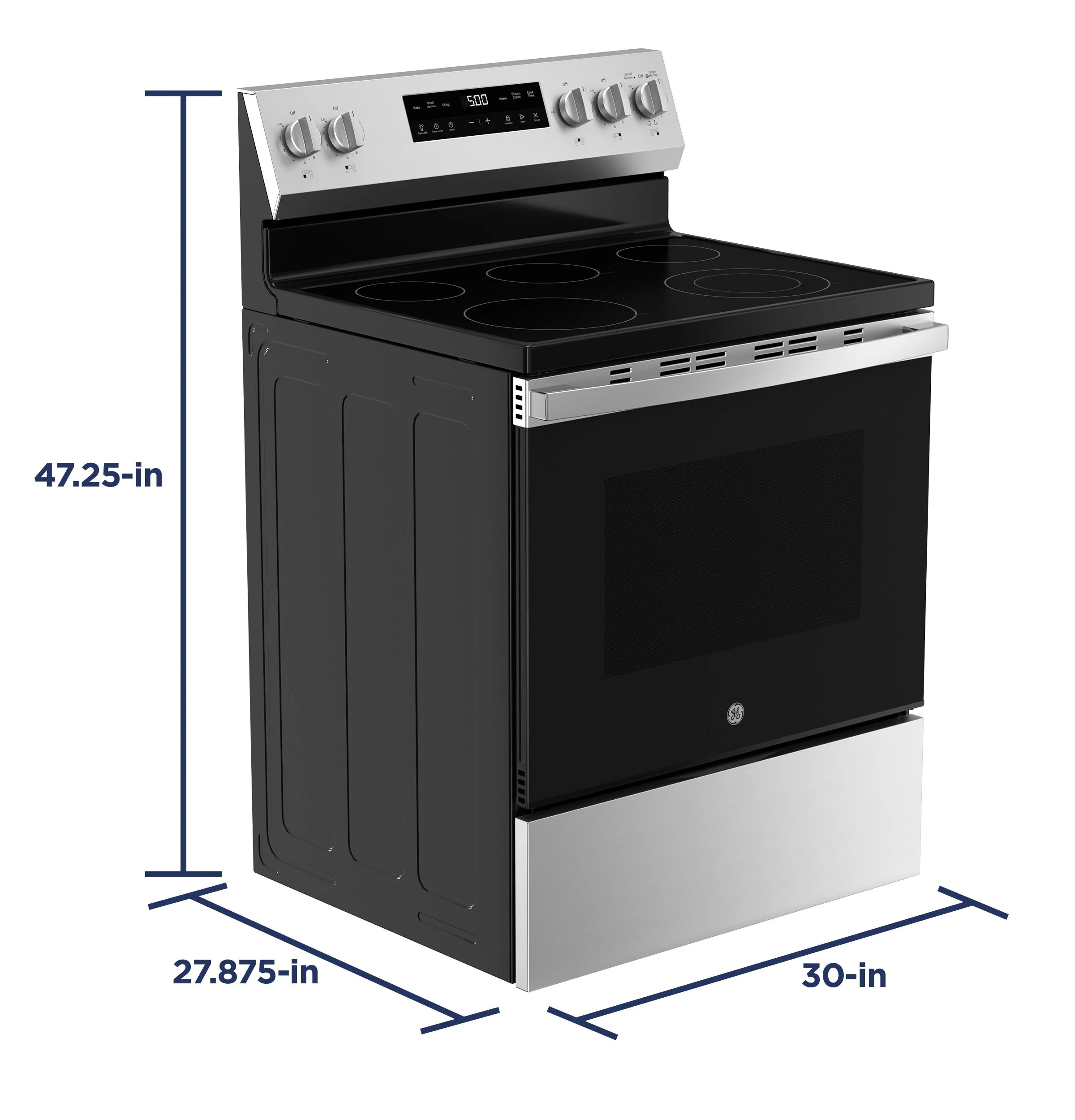 GRF500SVSS GE® ENERGY STAR® 30" Free-Standing Electric Range with Crisp Mode - Image 20