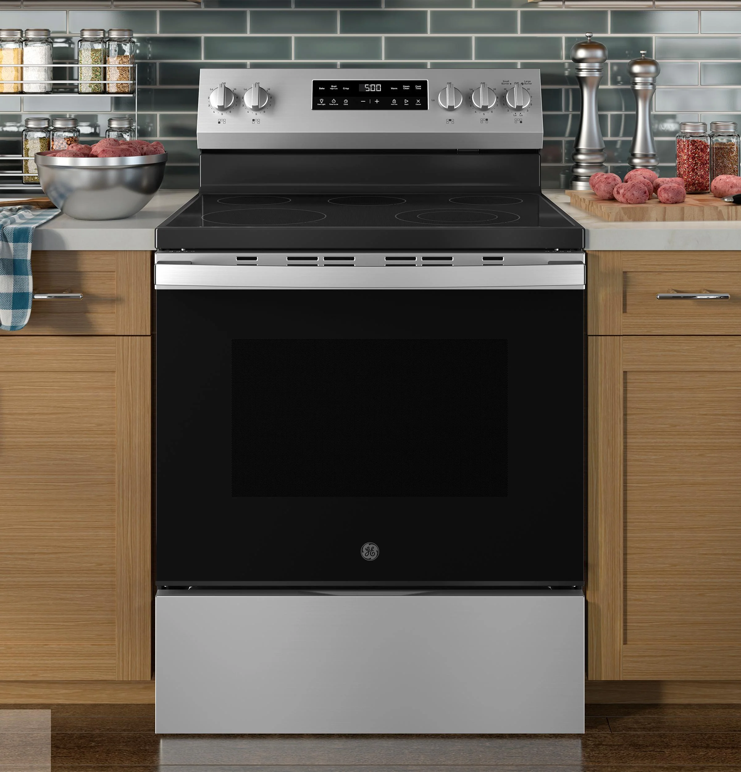 GRF500SVSS GE® ENERGY STAR® 30" Free-Standing Electric Range with Crisp Mode - Image 6