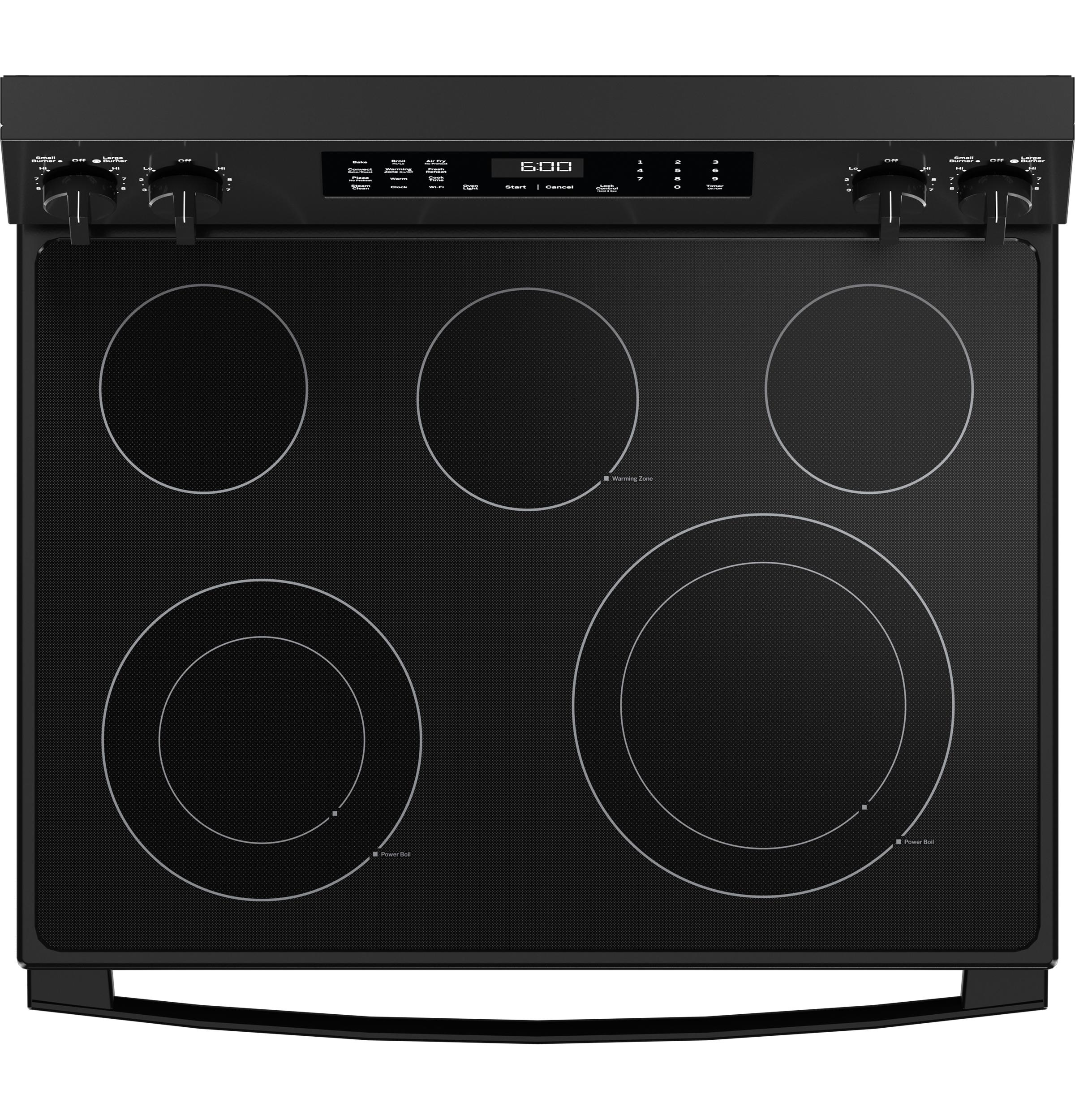 GRF600AVBB GE® ENERGY STAR® 30" Free-Standing Electric Convection Range with No Preheat Air Fry and EasyWash™ Oven Tray - Image 2