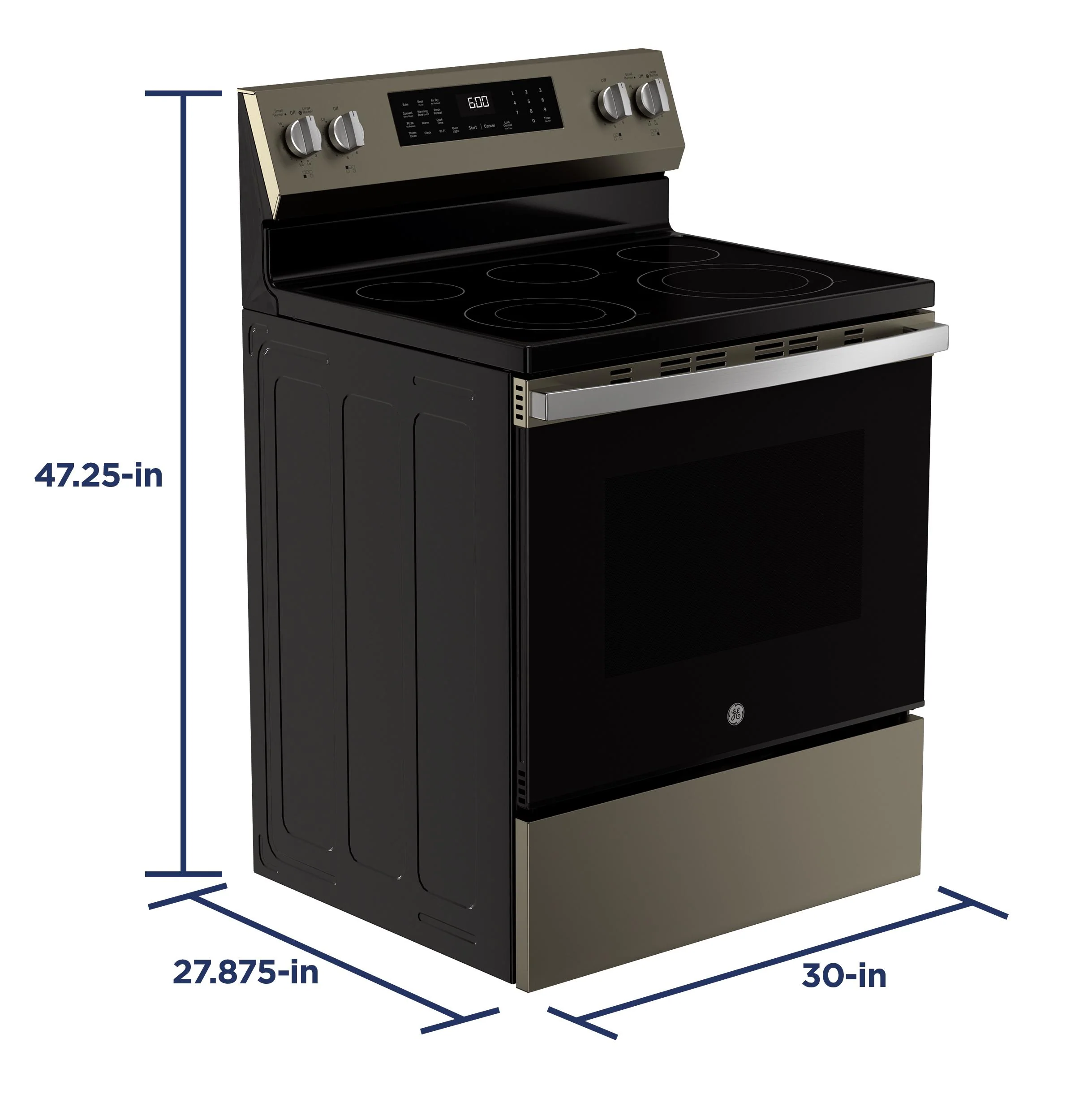 GRF600AVES GE® ENERGY STAR® 30" Free-Standing Electric Convection Range with No Preheat Air Fry and EasyWash™ Oven Tray - Image 29