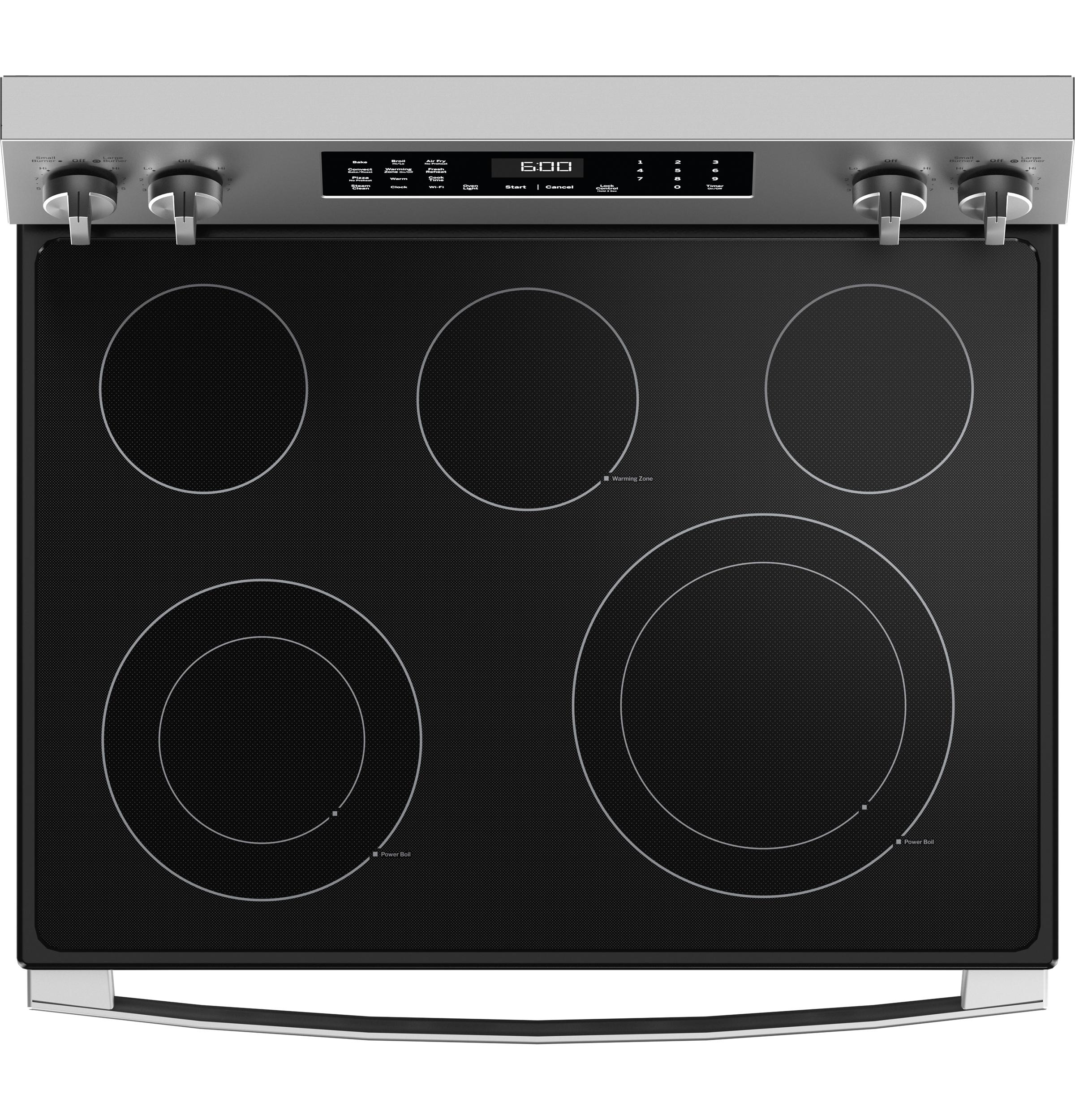 GRF600AVSS GE® ENERGY STAR® 30" Free-Standing Electric Convection Range with No Preheat Air Fry and EasyWash™ Oven Tray - Image 2