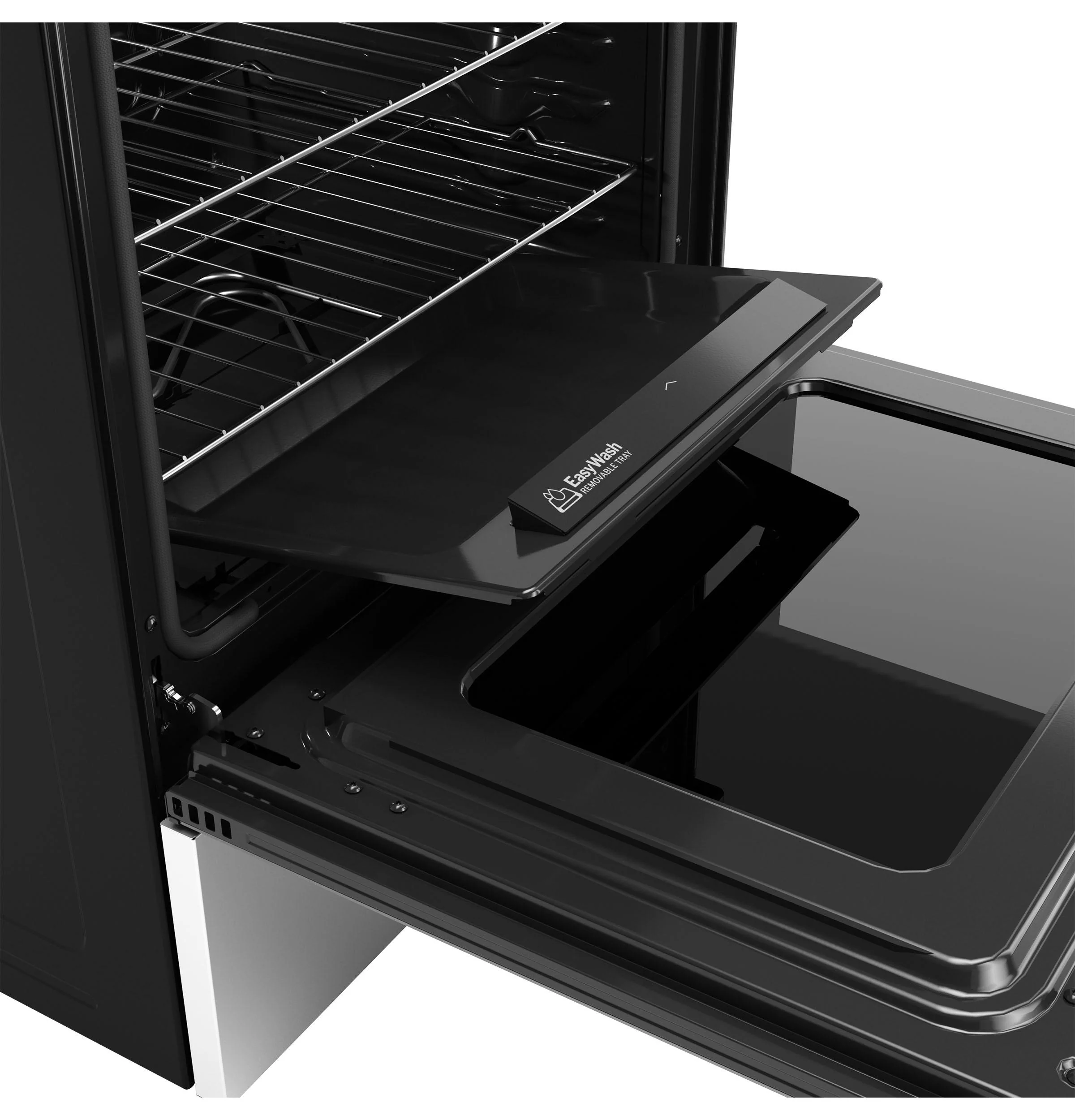 GRF600AVSS GE® ENERGY STAR® 30" Free-Standing Electric Convection Range with No Preheat Air Fry and EasyWash™ Oven Tray - Image 7