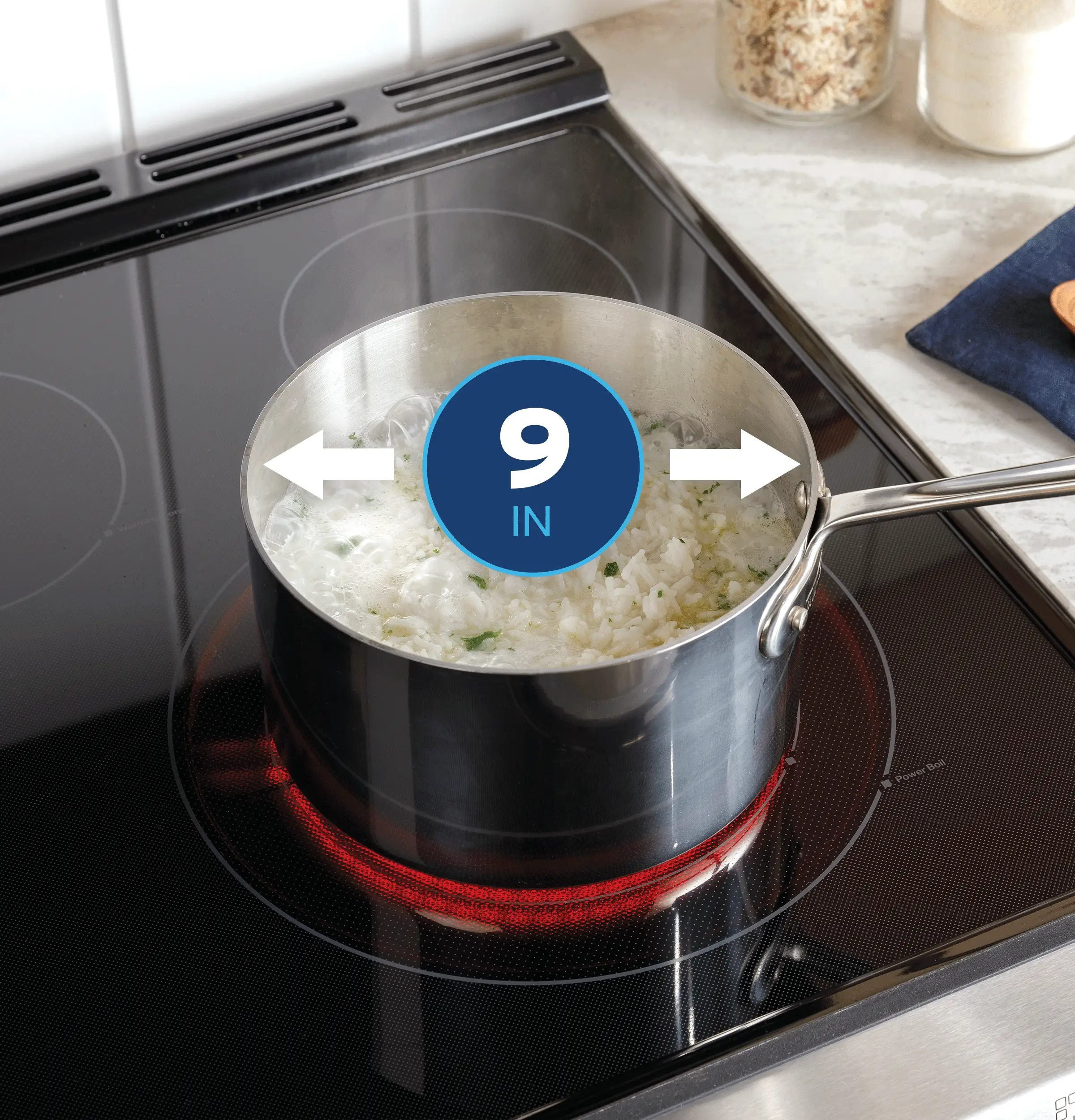 GRF600AVWW GE® ENERGY STAR® 30" Free-Standing Electric Convection Range with No Preheat Air Fry and EasyWash™ Oven Tray - Image 25
