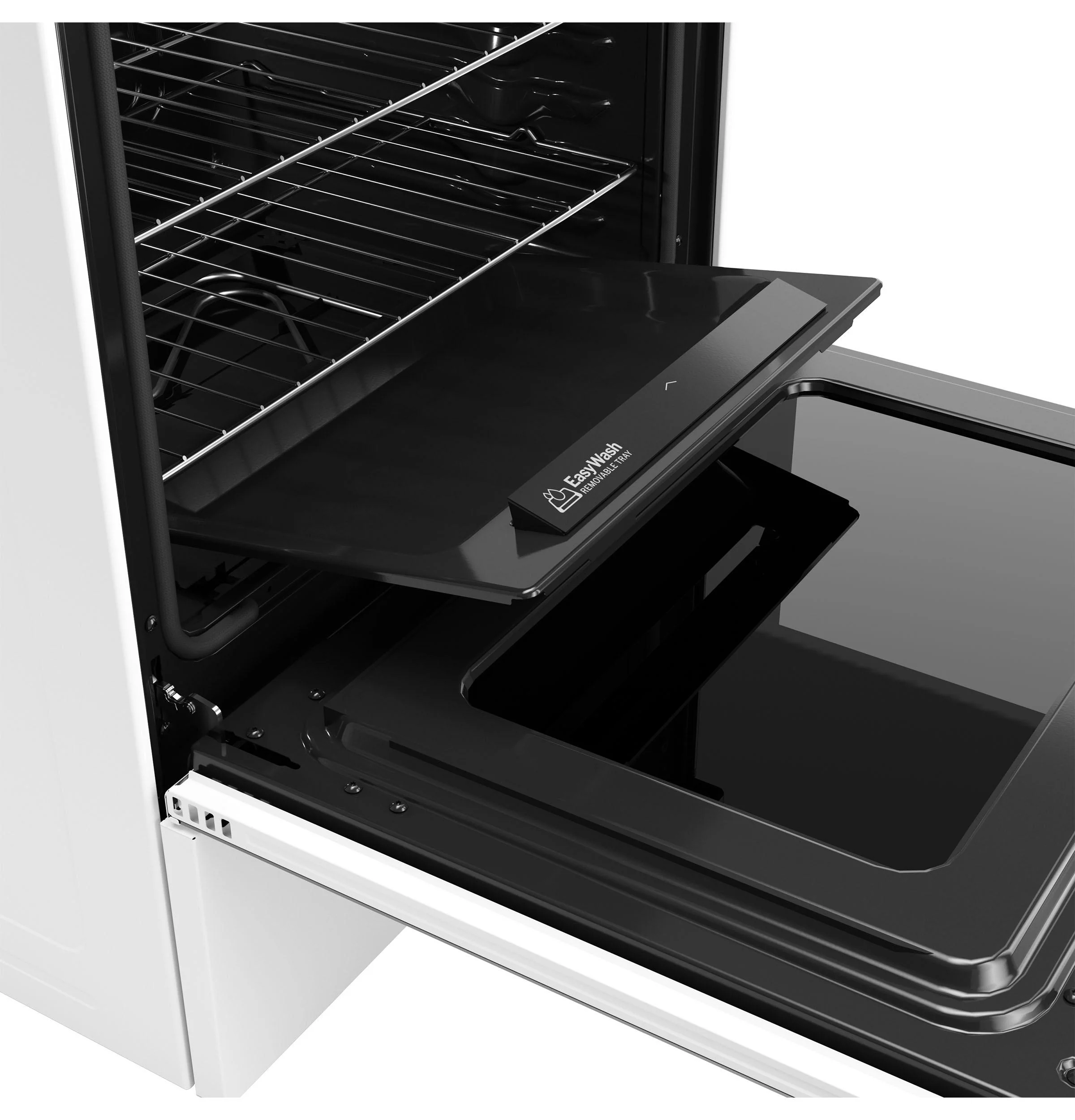 GRF600AVWW GE® ENERGY STAR® 30" Free-Standing Electric Convection Range with No Preheat Air Fry and EasyWash™ Oven Tray - Image 7