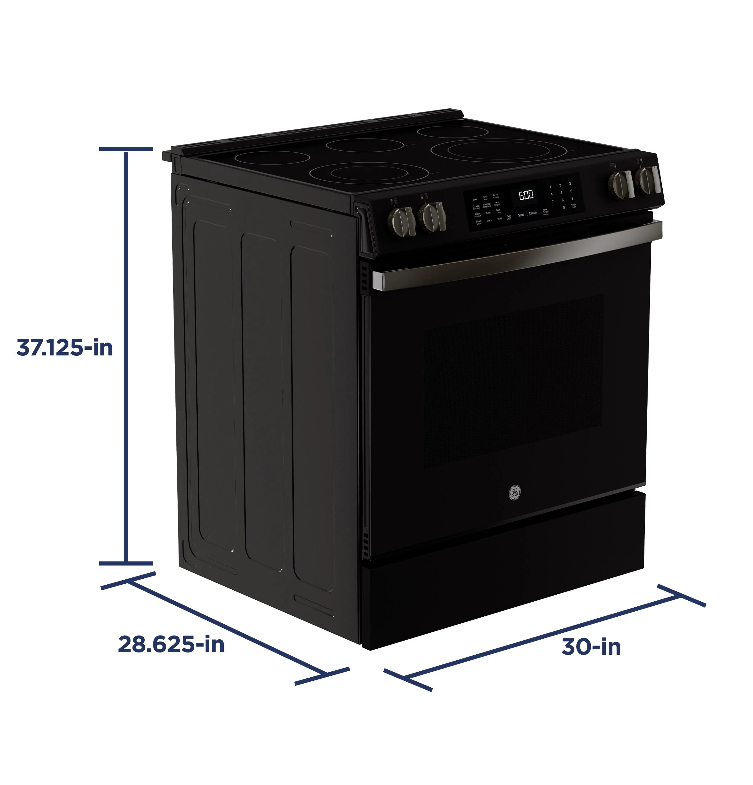GRS600AVDS GE® ENERGY STAR® 30" Slide-In Electric Convection Range with No Preheat Air Fry and EasyWash™ Oven Tray - Image 31