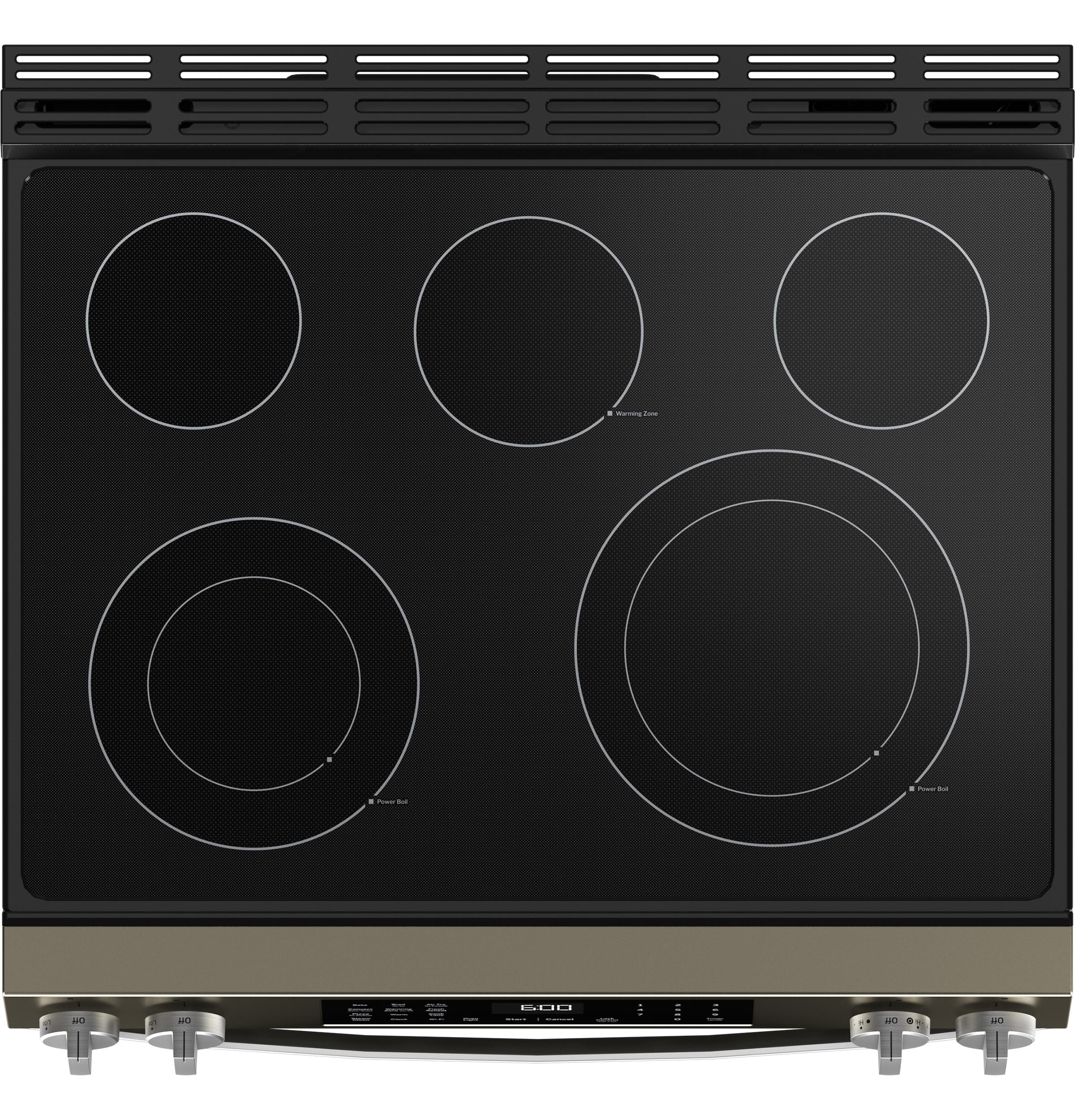 GRS600AVES GE® ENERGY STAR® 30" Slide-In Electric Convection Range with No Preheat Air Fry and EasyWash™ Oven Tray - Image 2