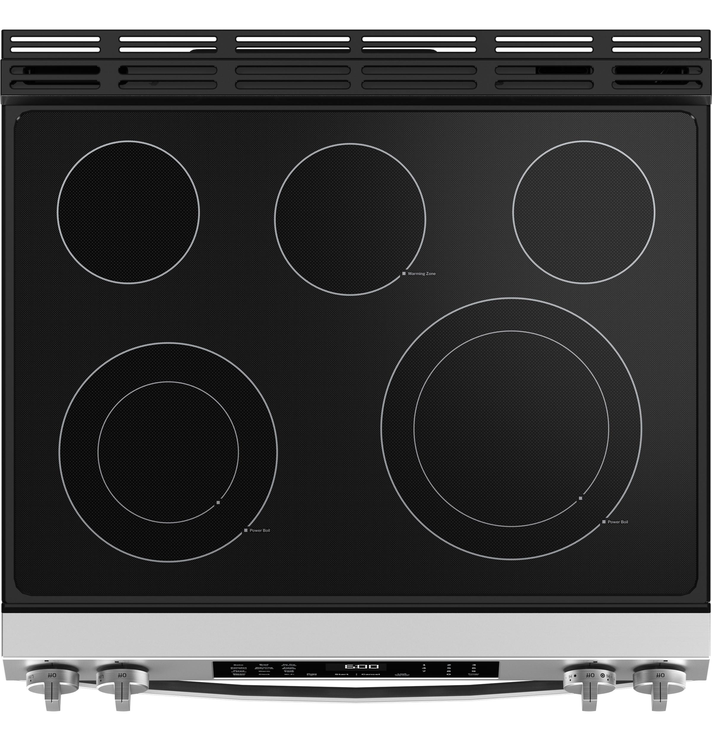 GRS600AVFS GE® ENERGY STAR® 30" Slide-In Electric Convection Range with No Preheat Air Fry and EasyWash™ Oven Tray - Image 2