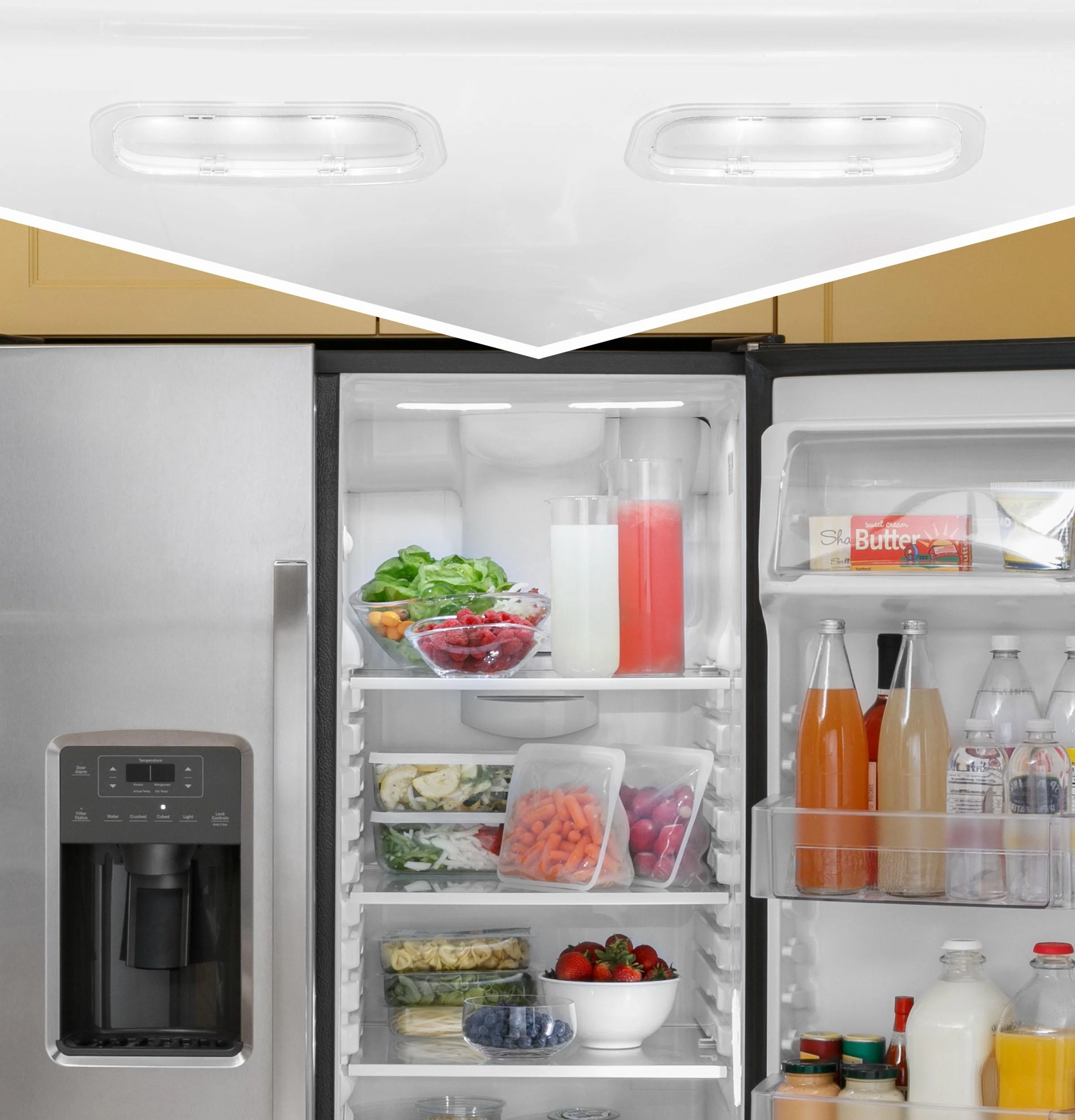 GSE23GGPBB GE® ENERGY STAR® 23.0 Cu. Ft. Side-By-Side Refrigerator - Image 21