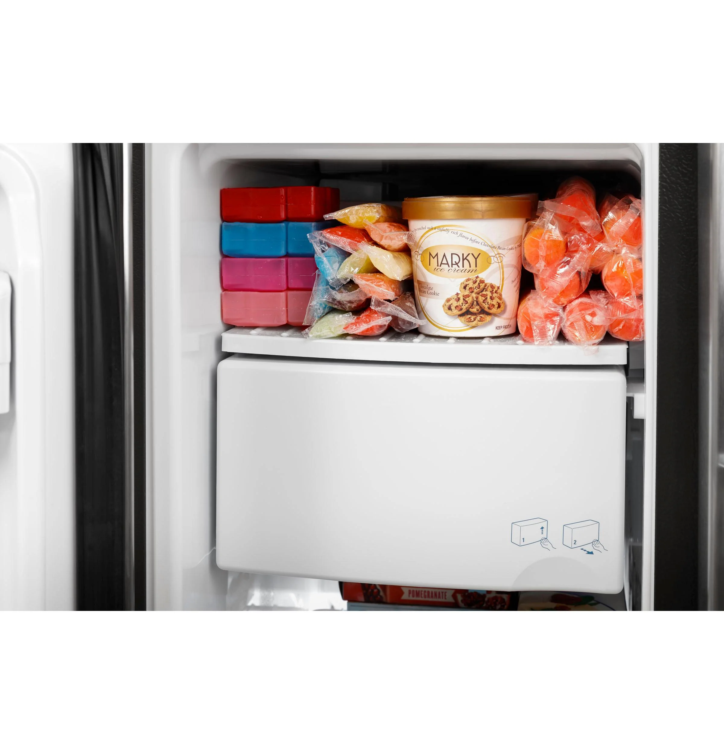 GSE25GYPFS GE® ENERGY STAR® 25.3 Cu. Ft. Side-By-Side Refrigerator - Image 12