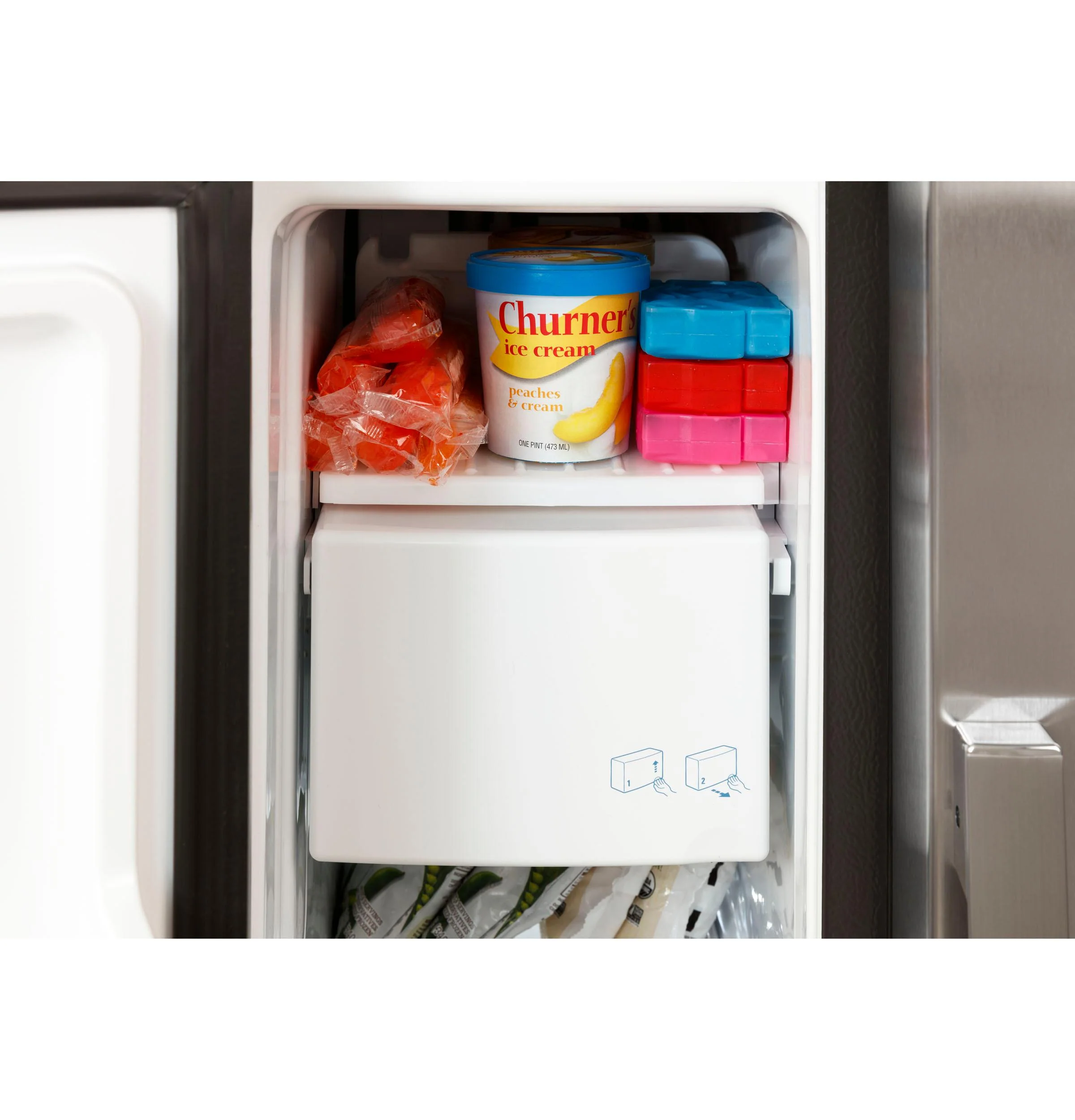 GSS23GGPBB GE® 23.0 Cu. Ft. Side-By-Side Refrigerator - Image 40