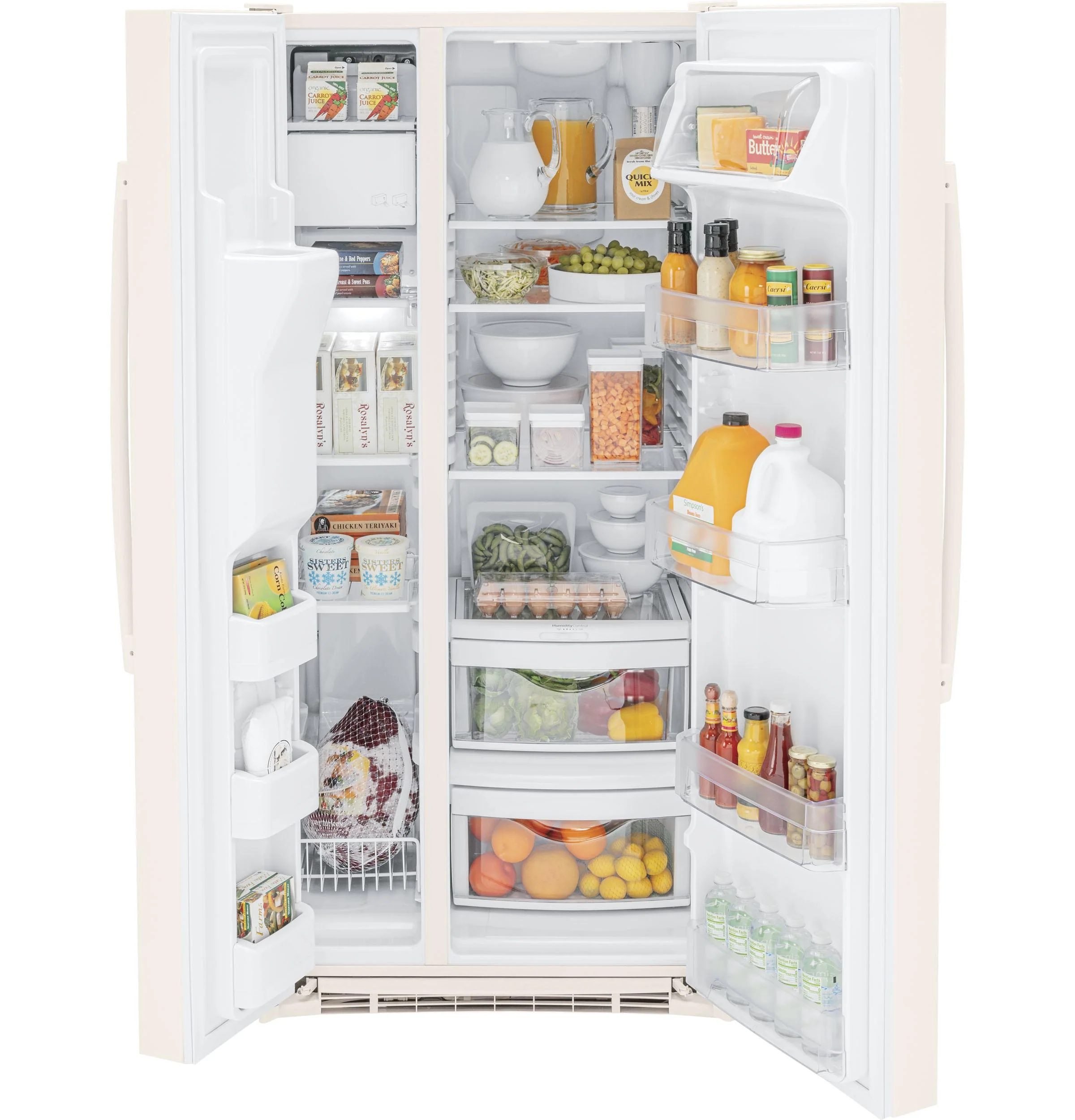 GE® 23.0 Cu. Ft. Side-By-Side Refrigerator - Image 2