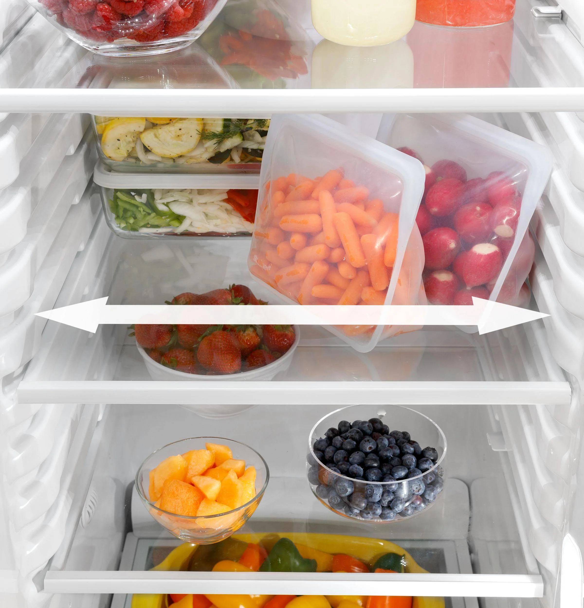 GSS23GGPWW GE® 23.0 Cu. Ft. Side-By-Side Refrigerator - Image 41