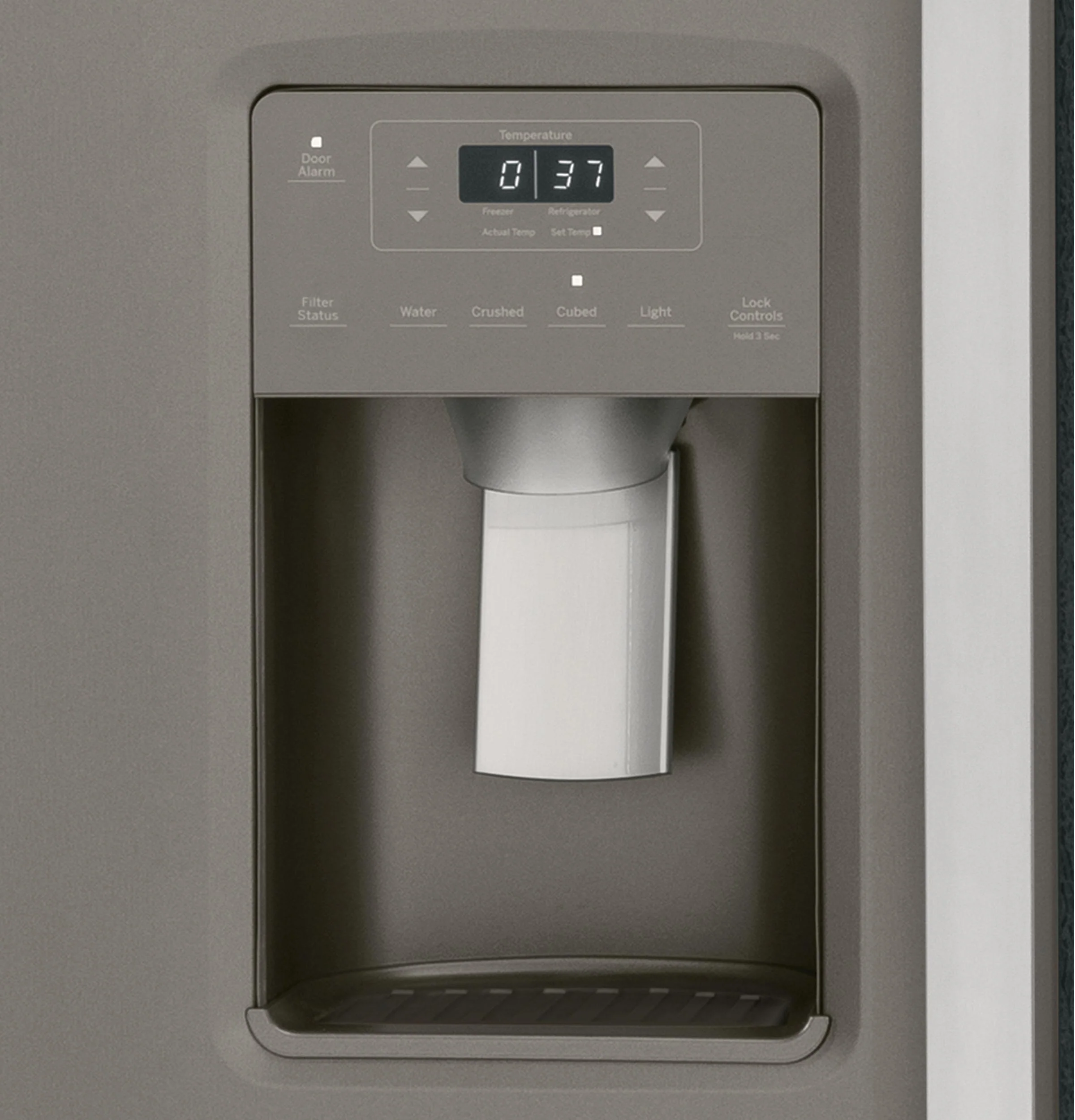 GSS23GMPES GE® 23.0 Cu. Ft. Side-By-Side Refrigerator - Image 7