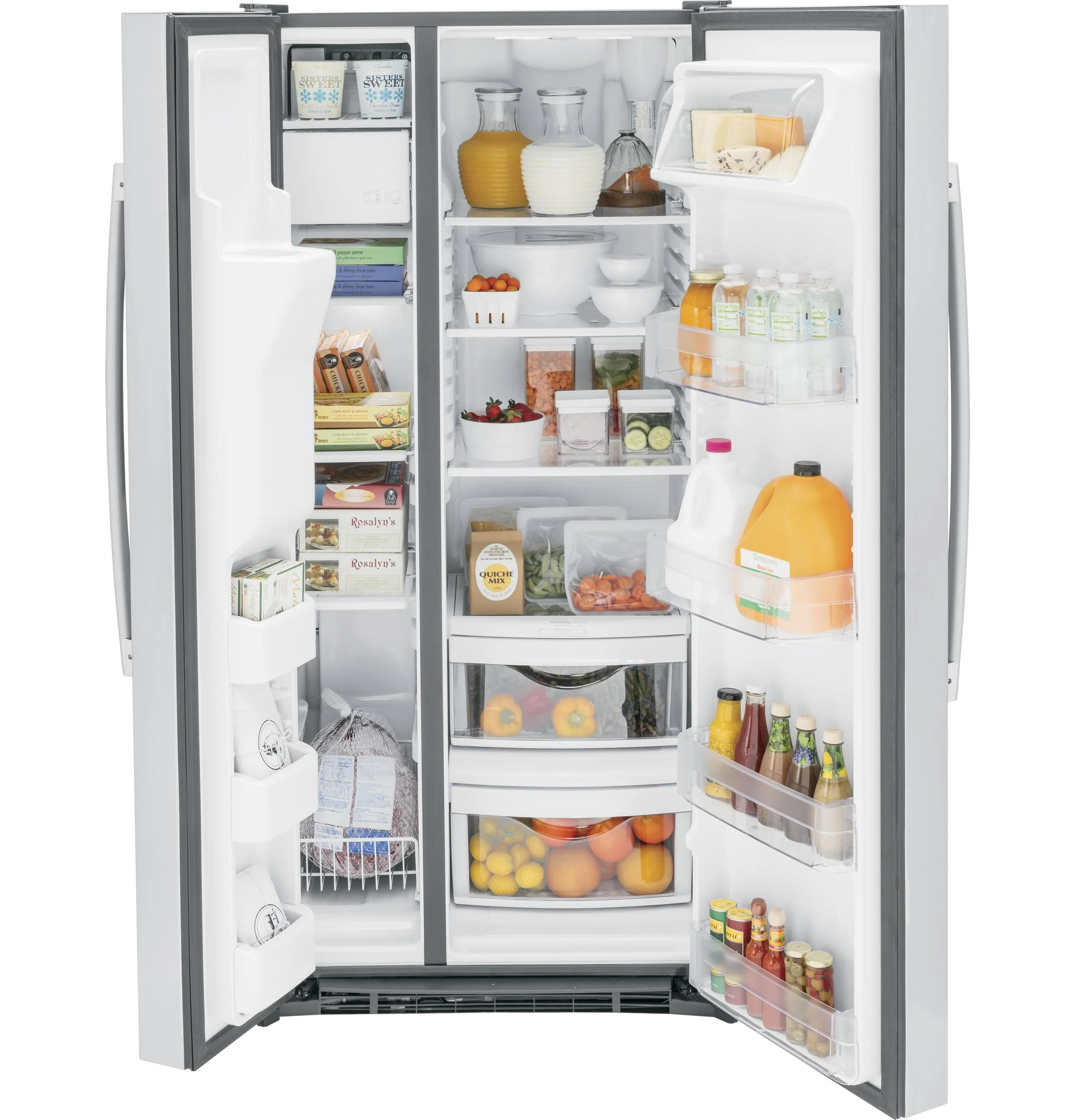 GSS23GYPFS GE 23.0 Cu. Ft. Side-By-Side Refrigerator - Image 24