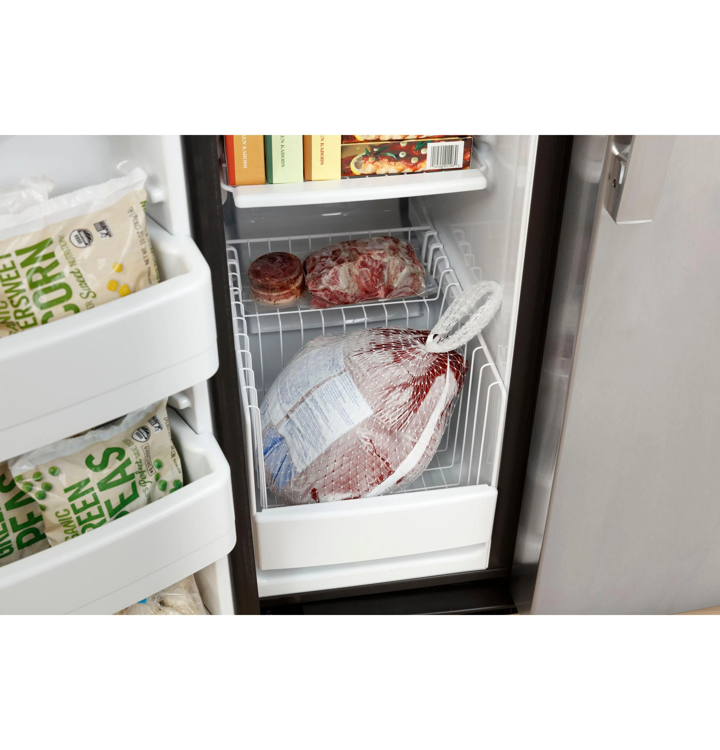 GSS25GGPWW GE® 25.3 Cu. Ft. Side-By-Side Refrigerator - Image 38