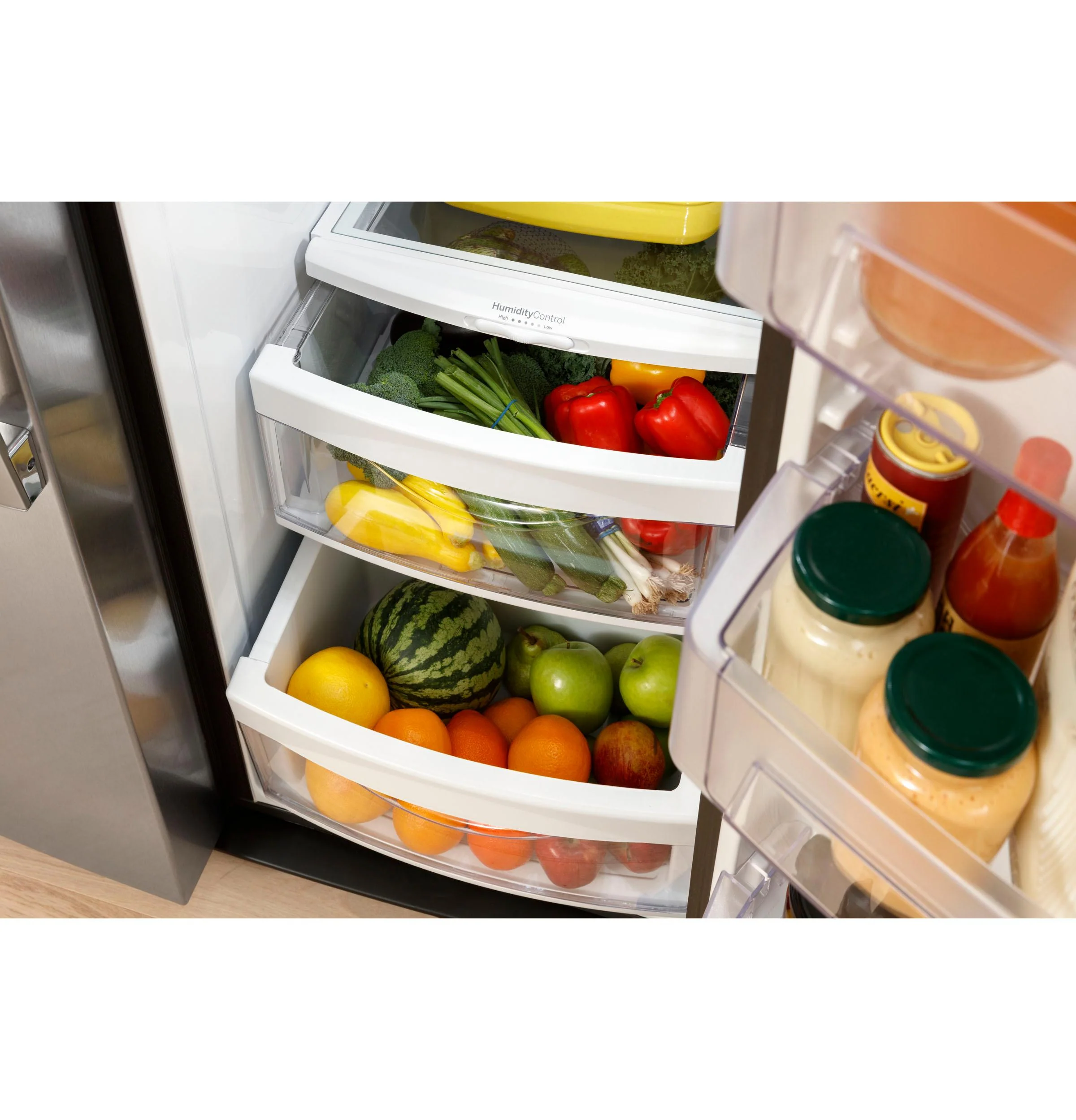 GSS25GGPWW GE® 25.3 Cu. Ft. Side-By-Side Refrigerator - Image 39