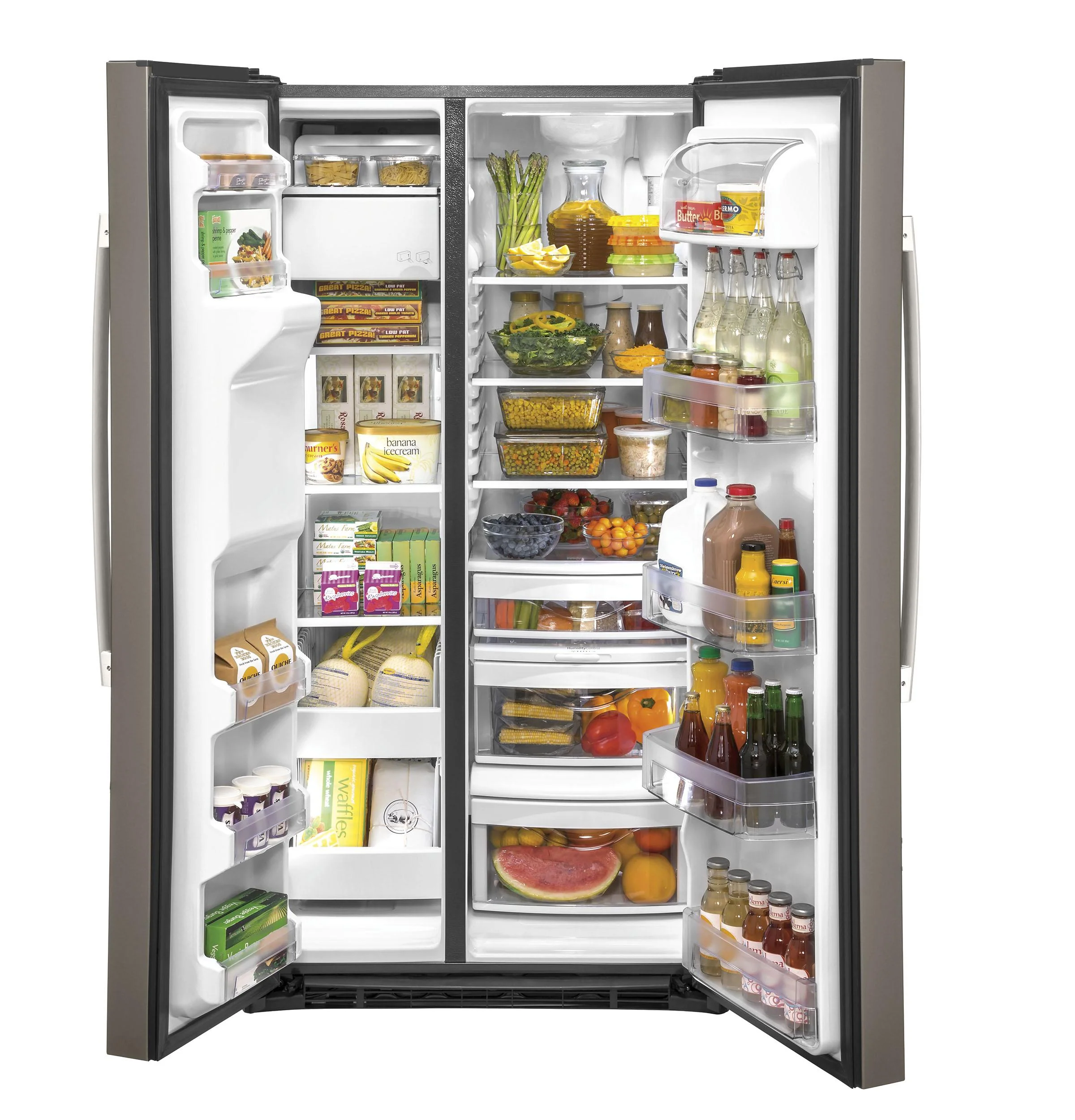 GSS25IMNES GE® 25.1 Cu. Ft. Side-By-Side Refrigerator - Image 12