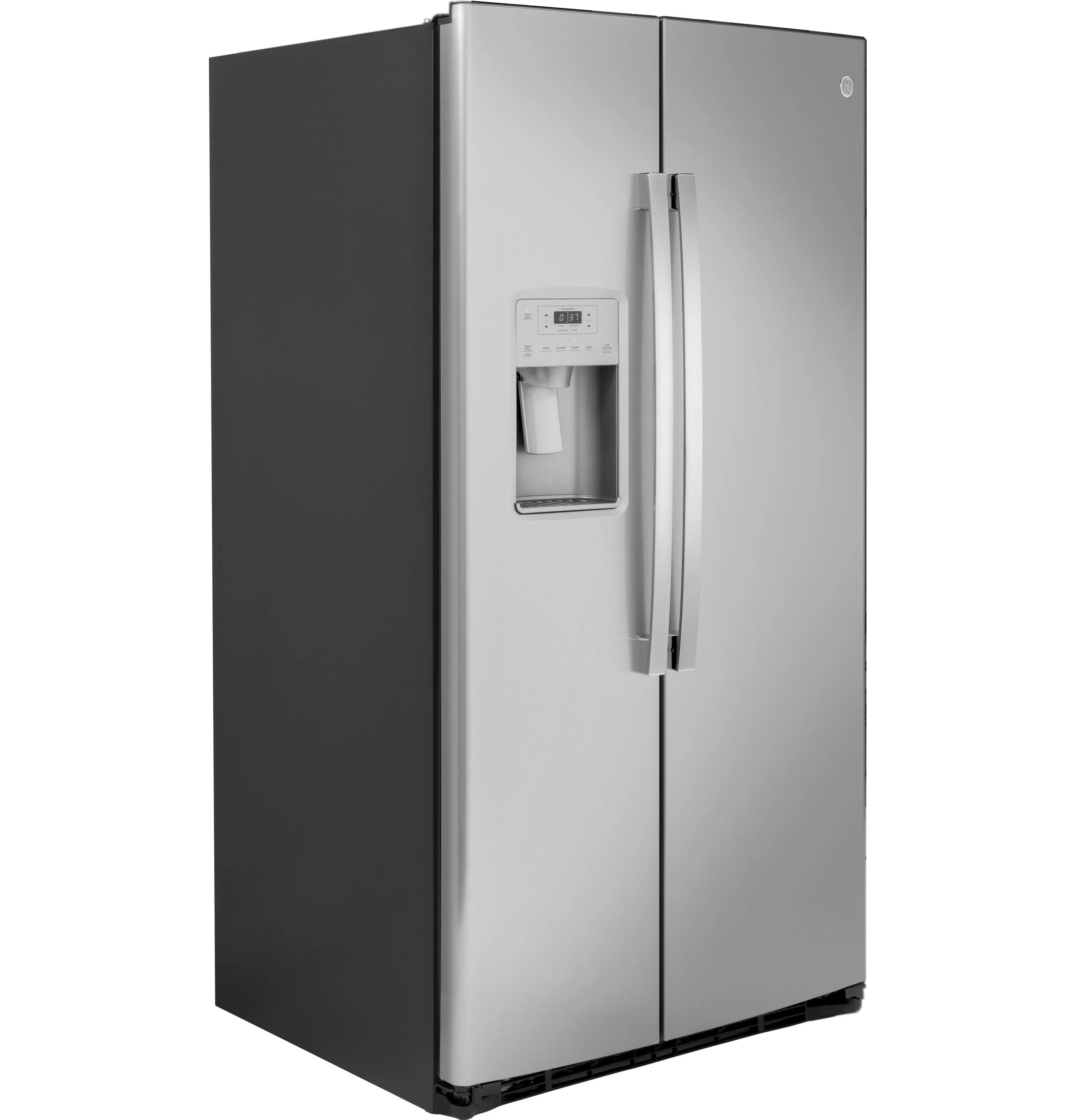 GSS25IYNFS GE 25.1 Cu. Ft. Fingerprint Resistant Side-By-Side Refrigerator - Image 4