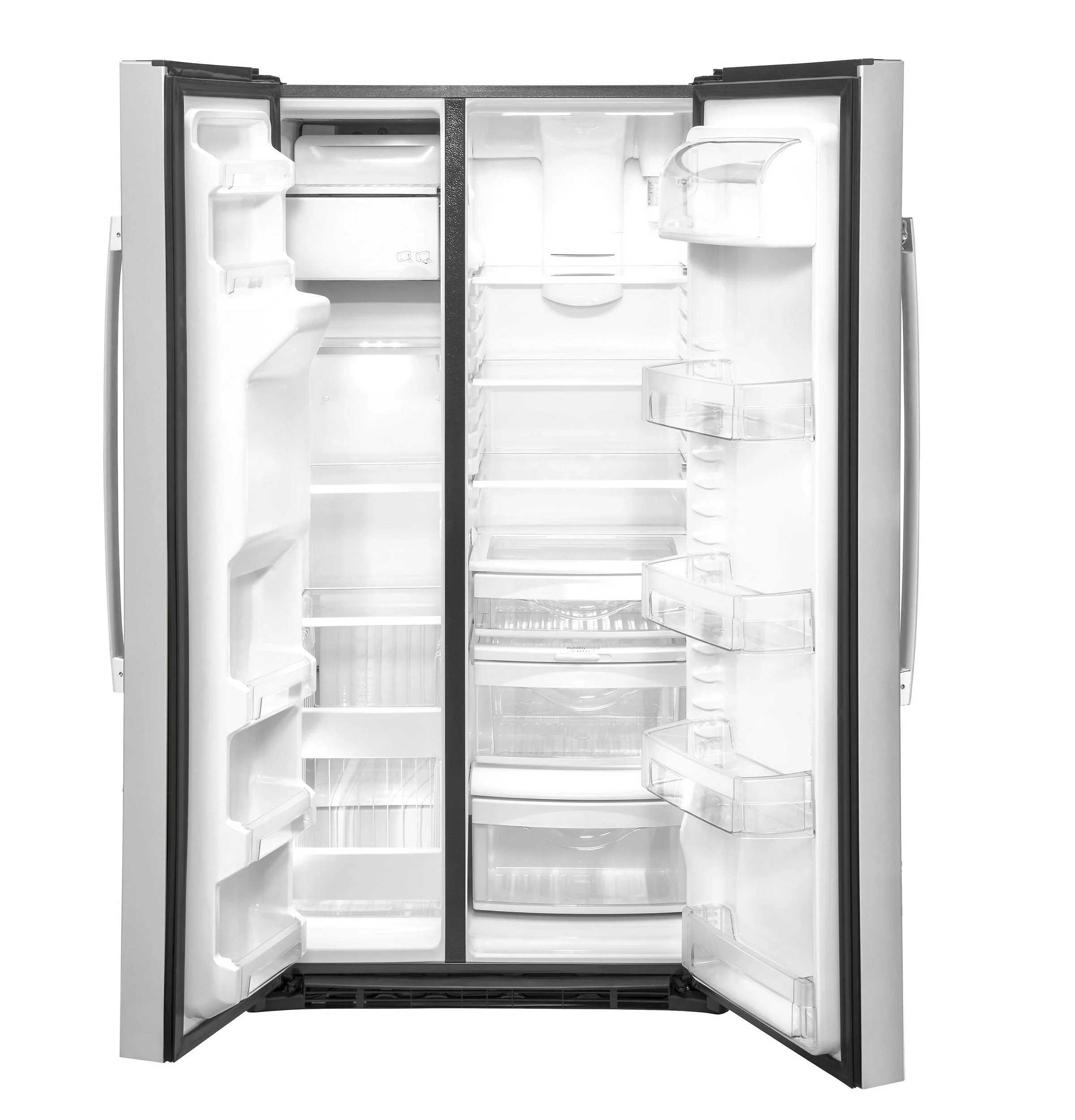 GSS25IYNFS GE 25.1 Cu. Ft. Fingerprint Resistant Side-By-Side Refrigerator - Image 5