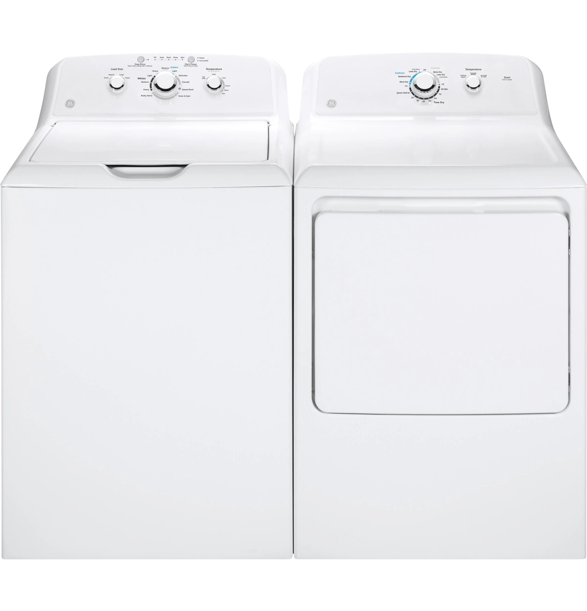 GE APPLIANCES GE(R) 7.2 cu. ft. Capacity aluminized alloy drum Electric Dryer - Image 3