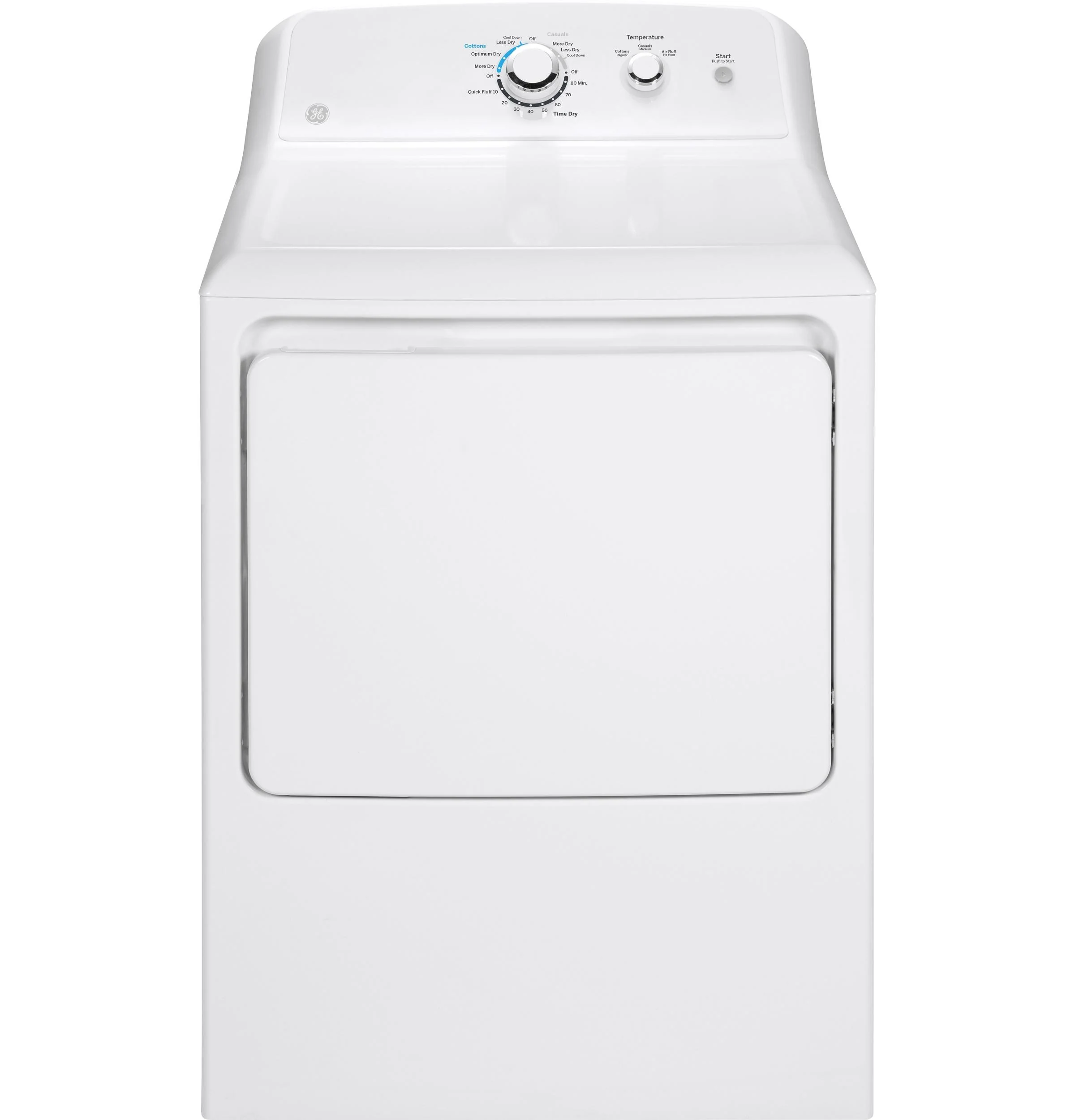 GE APPLIANCES GE(R) 7.2 cu. ft. Capacity aluminized alloy drum Gas Dryer