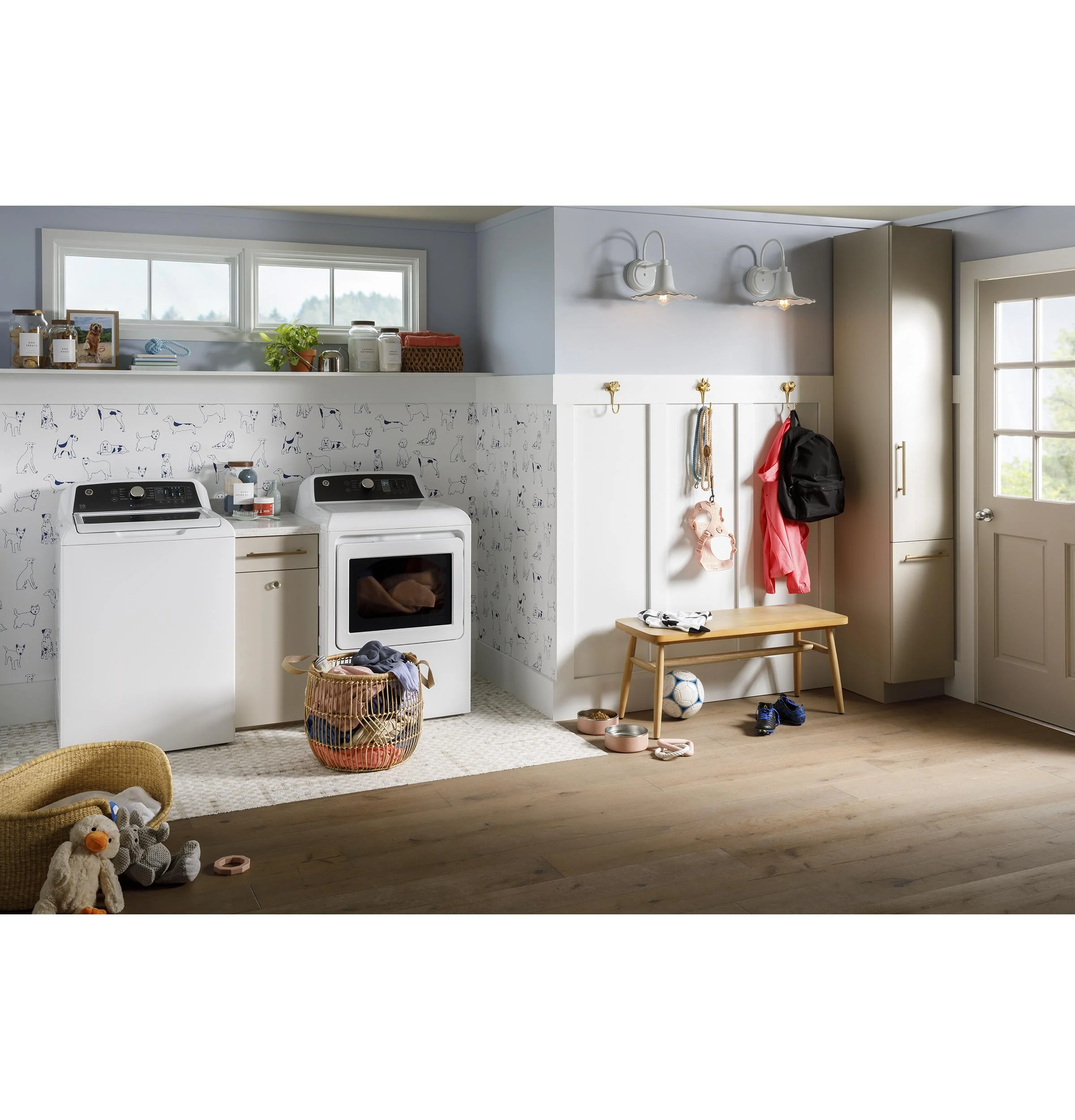GTD58EBSVWS GE® 7.4 cu. ft. Capacity Electric Dryer with Up To 120 ft. Venting and Sensor Dry - Image 15