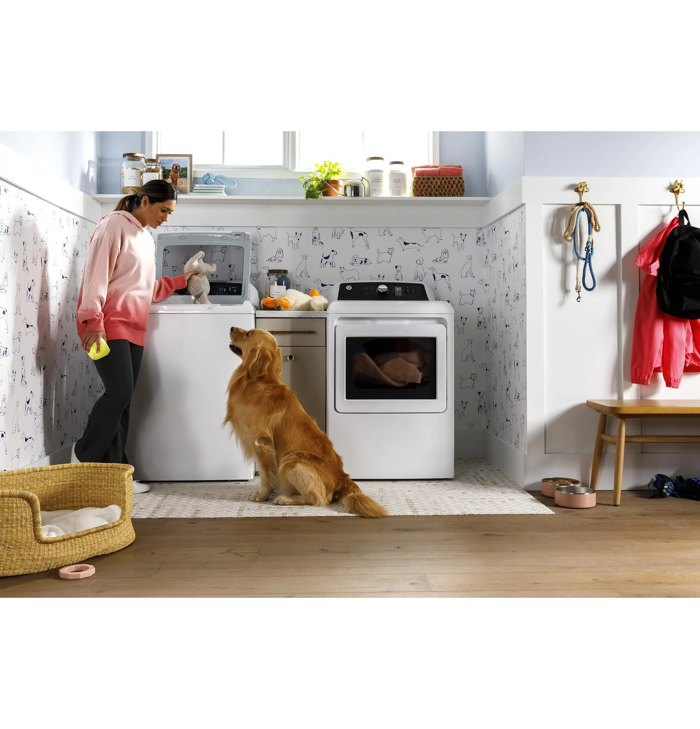 GTD58EBSVWS GE® 7.4 cu. ft. Capacity Electric Dryer with Up To 120 ft. Venting and Sensor Dry - Image 22