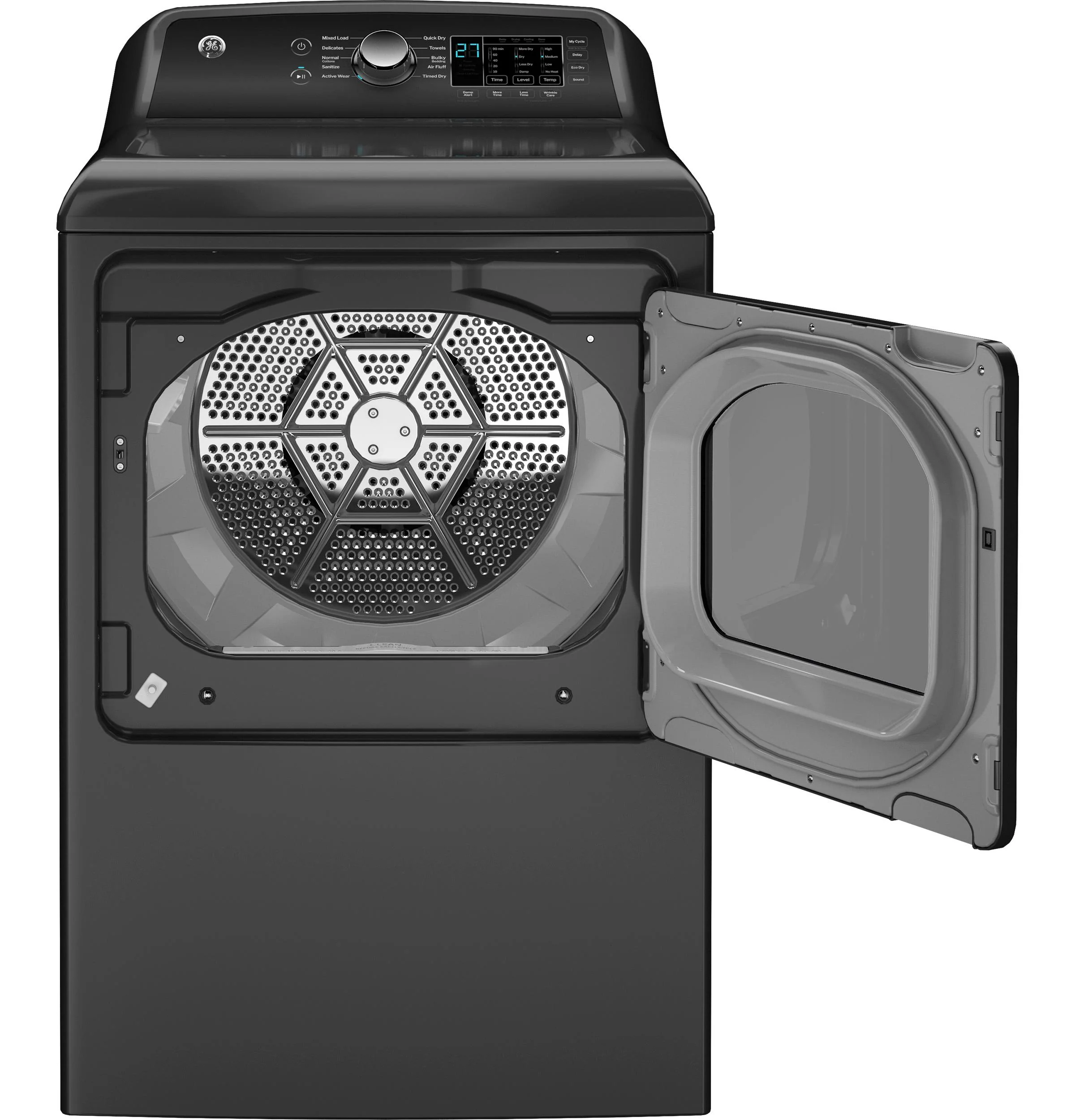 GTD58GBPVDG GE® 7.4 cu. ft. Capacity Gas Dryer with Up To 120 ft. Venting and Sensor Dry - Image 2