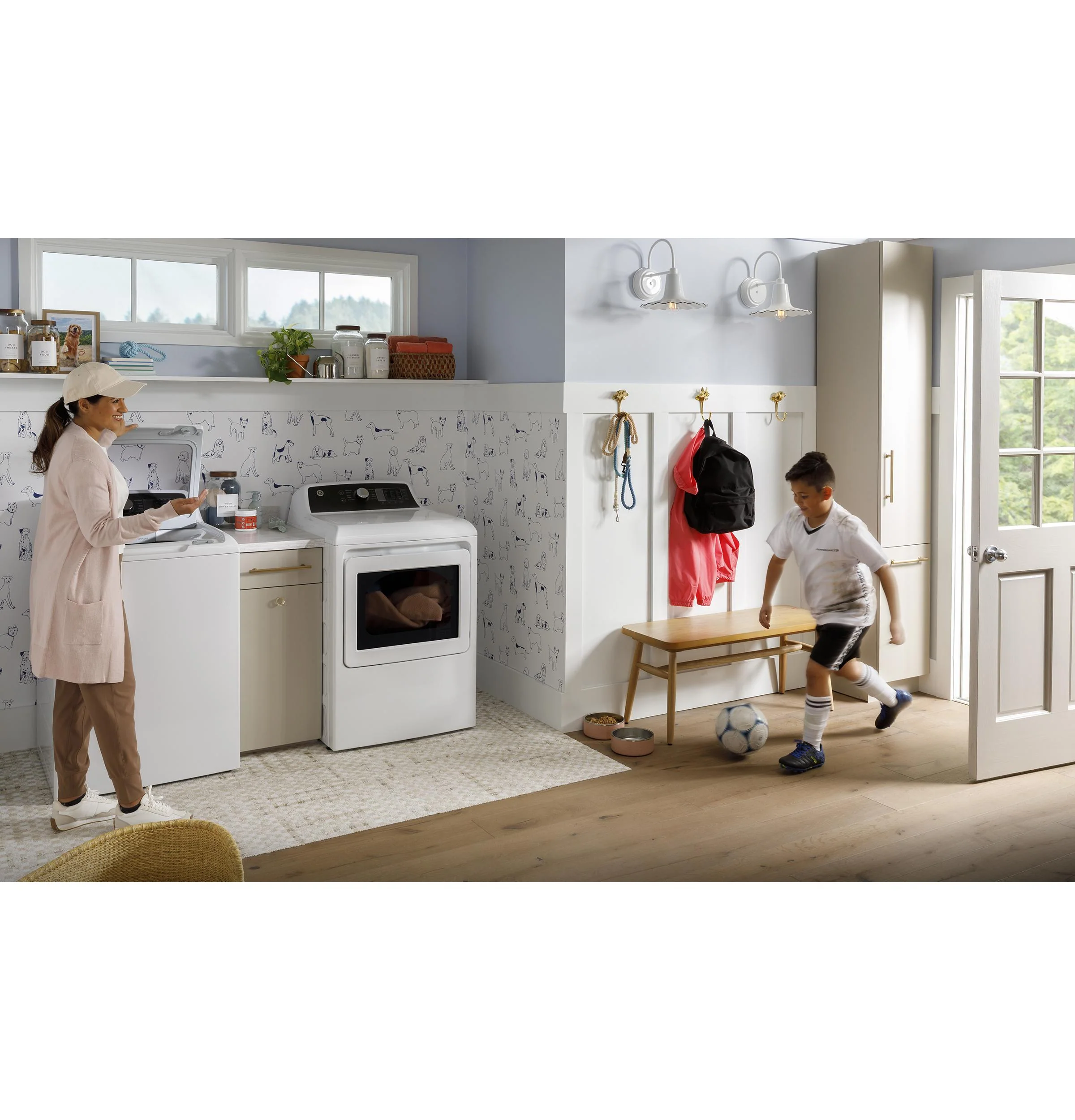 GTD58GBSVWS GE® 7.4 cu. ft. Capacity Gas Dryer with Up To 120 ft. Venting and Sensor Dry - Image 18