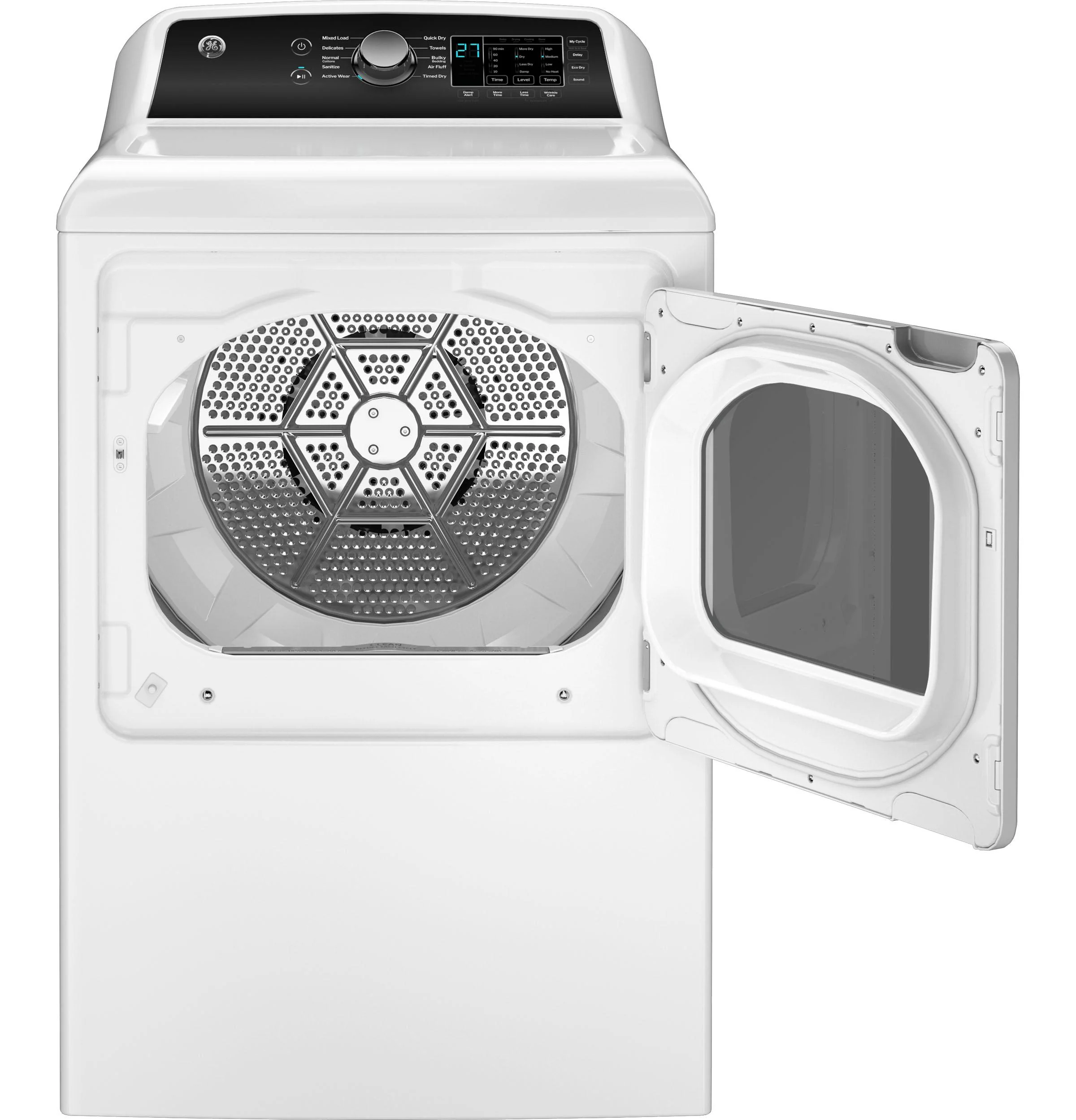 GTD58GBSVWS GE® 7.4 cu. ft. Capacity Gas Dryer with Up To 120 ft. Venting and Sensor Dry - Image 8