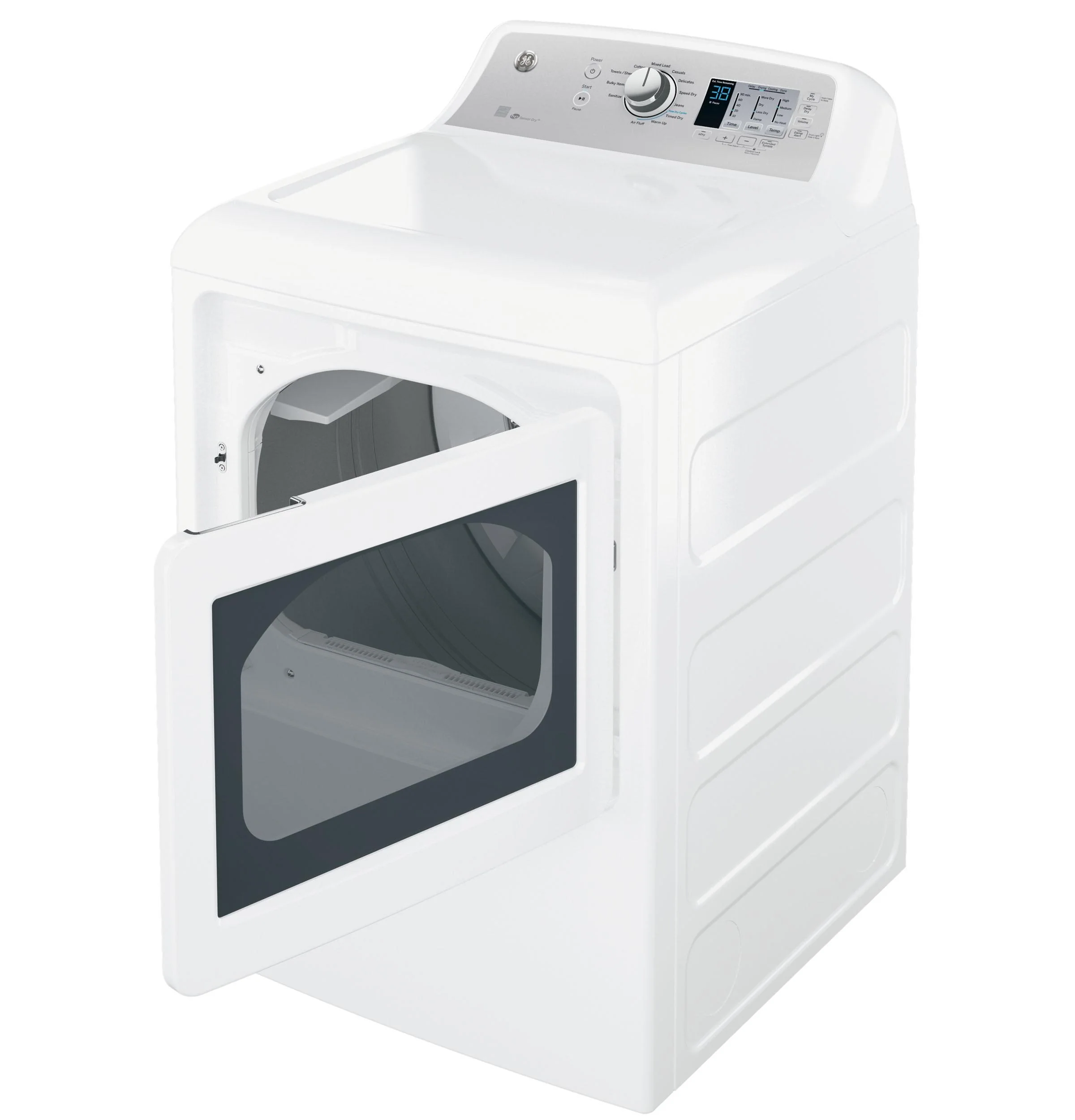 GE® 7.4 cu. ft. Capacity aluminized alloy drum Electric Dryer with Sensor Dry - Image 7