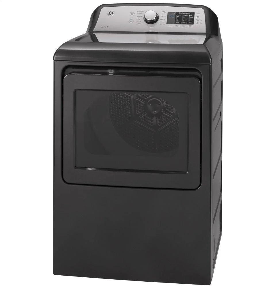 GE® 7.4 cu. ft. Capacity aluminized alloy drum Electric Dryer with Sanitize Cycle and Sensor Dry - Image 3