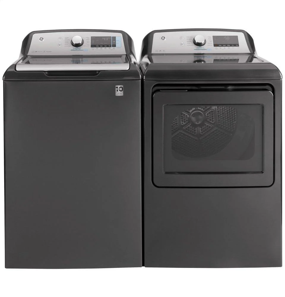 GE® 7.4 cu. ft. Capacity Smart aluminized alloy drum Gas Dryer with Sanitize Cycle and Sensor Dry - Image 6
