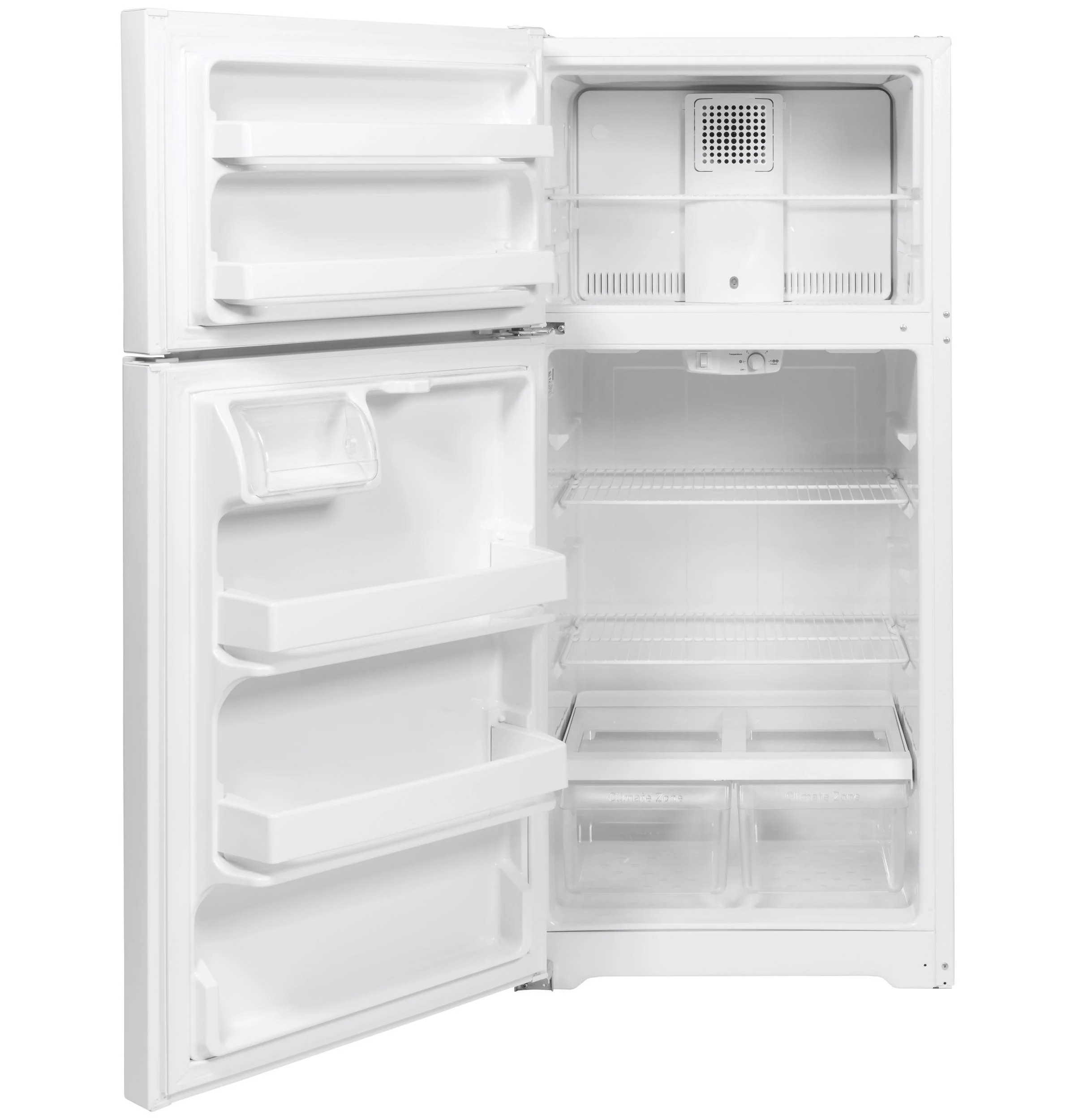 GTE16DTNLWW GE® ENERGY STAR® 15.6 Cu. Ft. Top-Freezer Refrigerator - Image 4