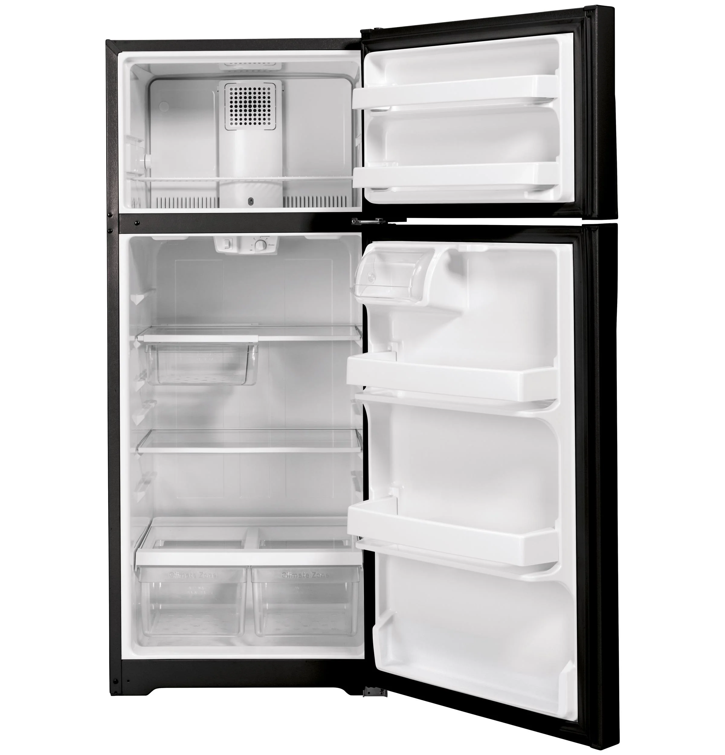 GTE17GTNRBB GE® ENERGY STAR® 16.6 Cu. Ft. Top-Freezer Refrigerator - Image 3