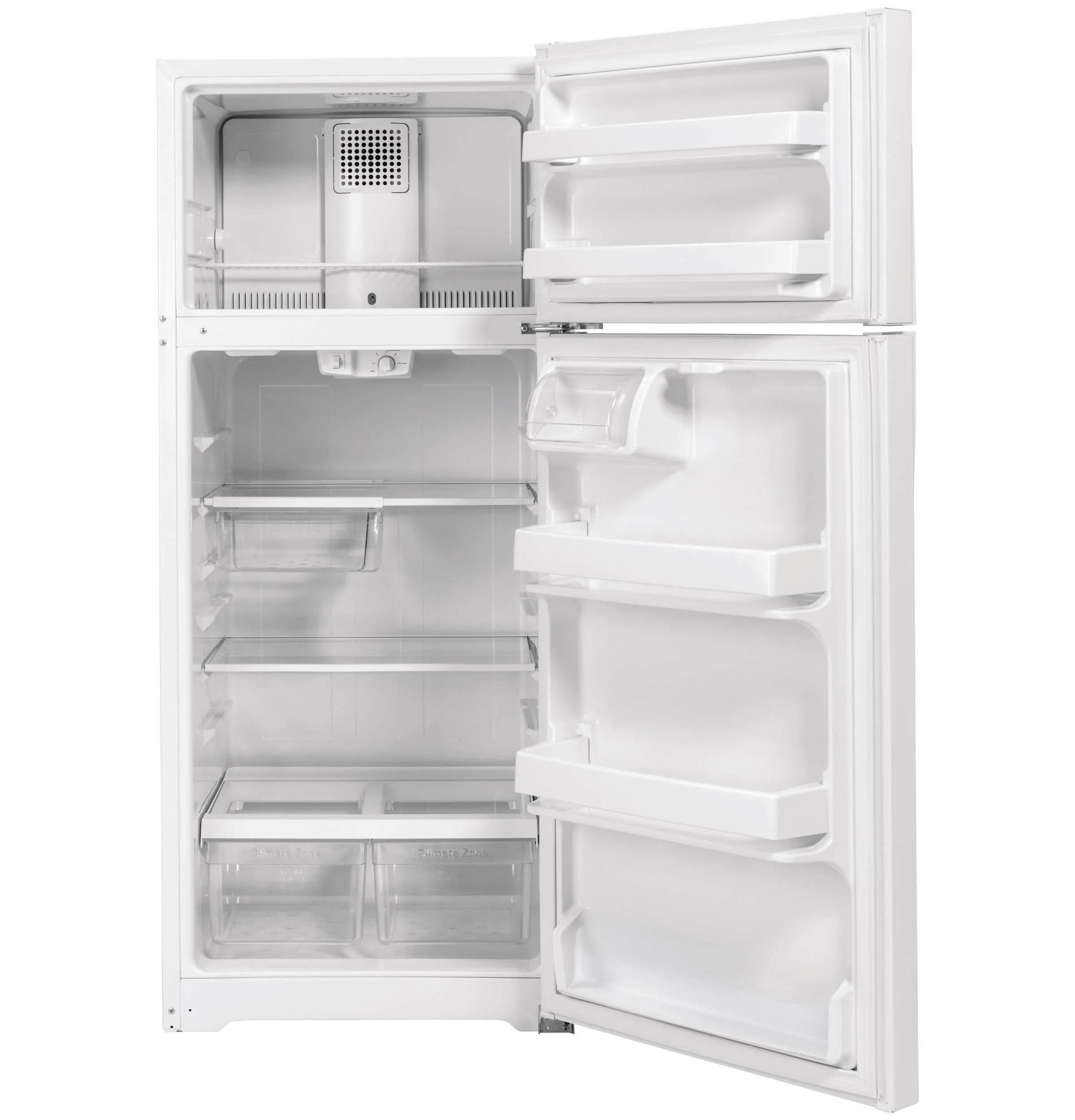 GTE17GTNRWW GE® ENERGY STAR® 16.6 Cu. Ft. Top-Freezer Refrigerator - Image 3