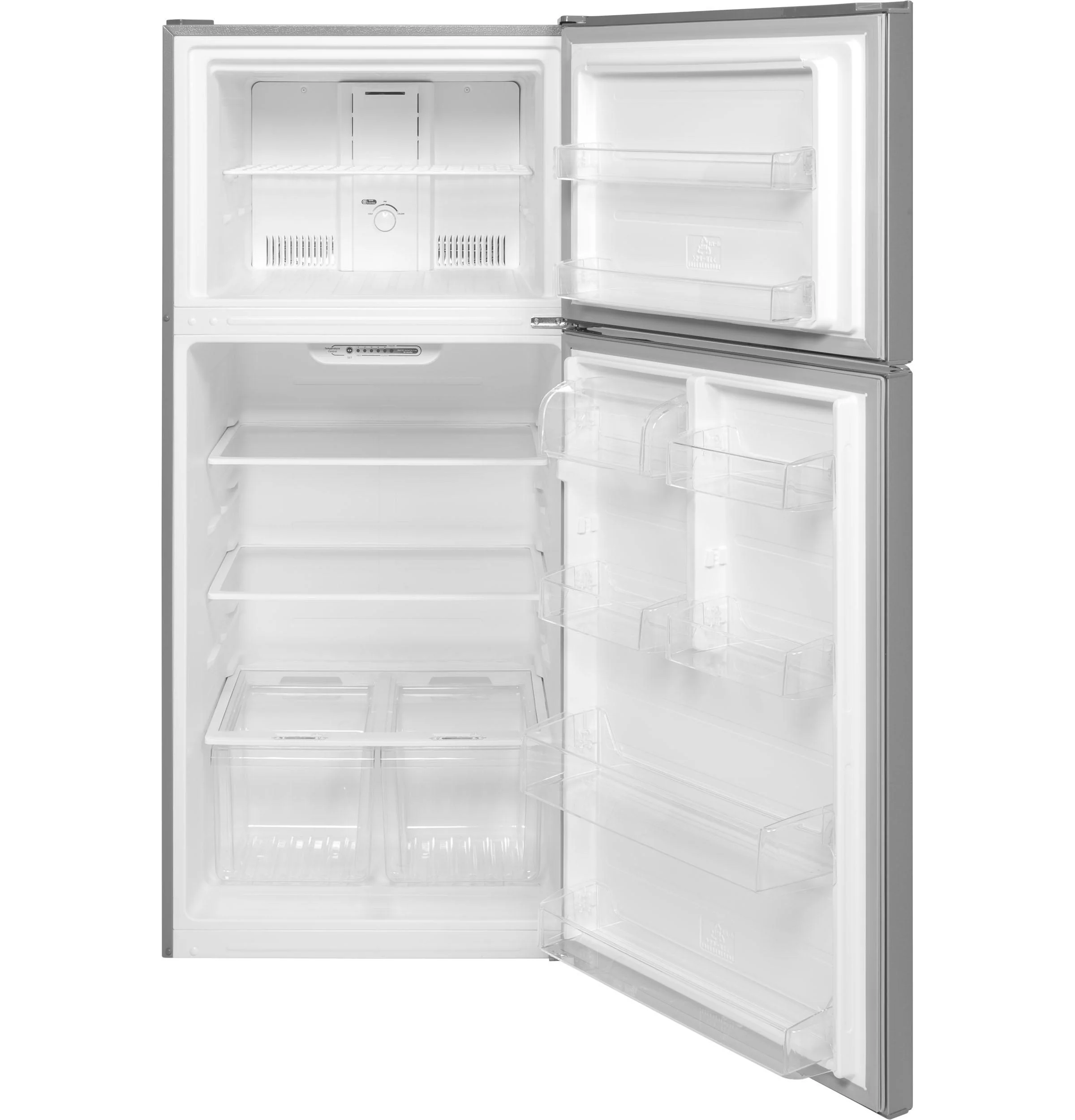 GTE18MSRRSS GE® ENERGY STAR® 18.3 Cu. Ft. Top-Freezer Refrigerator - Image 3