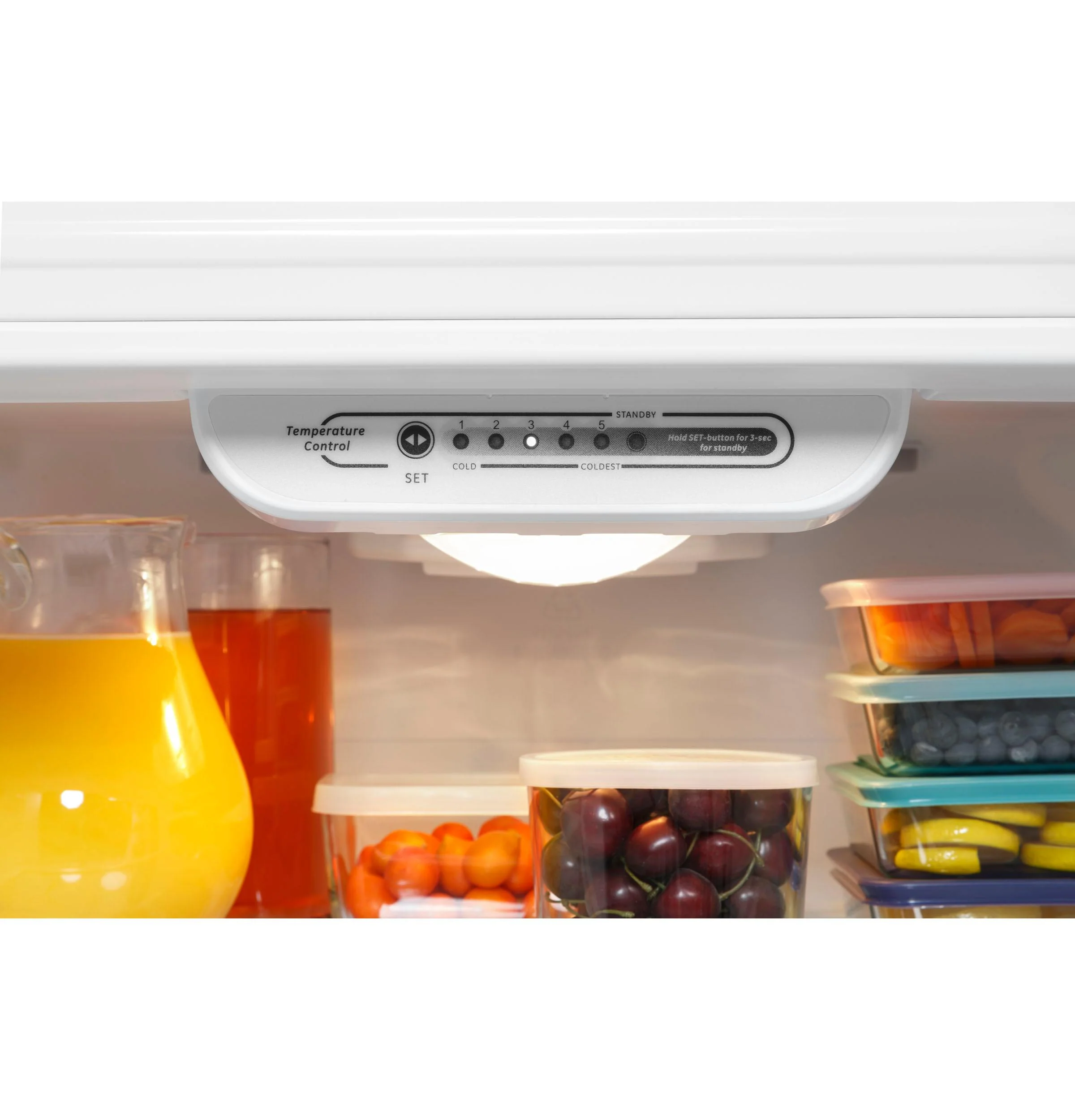 GTE18MSRRSS GE® ENERGY STAR® 18.3 Cu. Ft. Top-Freezer Refrigerator - Image 8