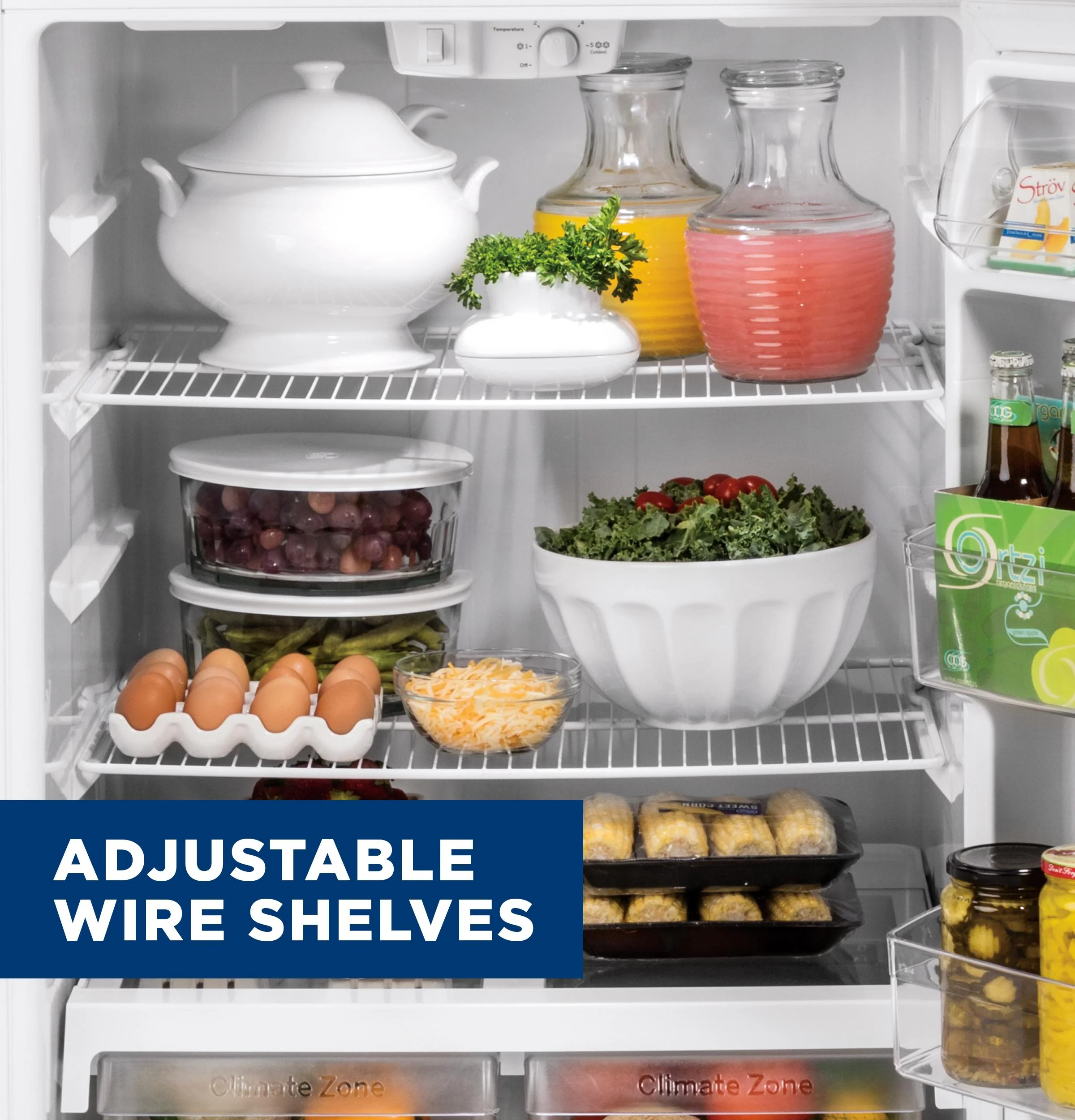GTE19DTNRWW GE® ENERGY STAR® 19.2 Cu. Ft. Top-Freezer Refrigerator - Image 6