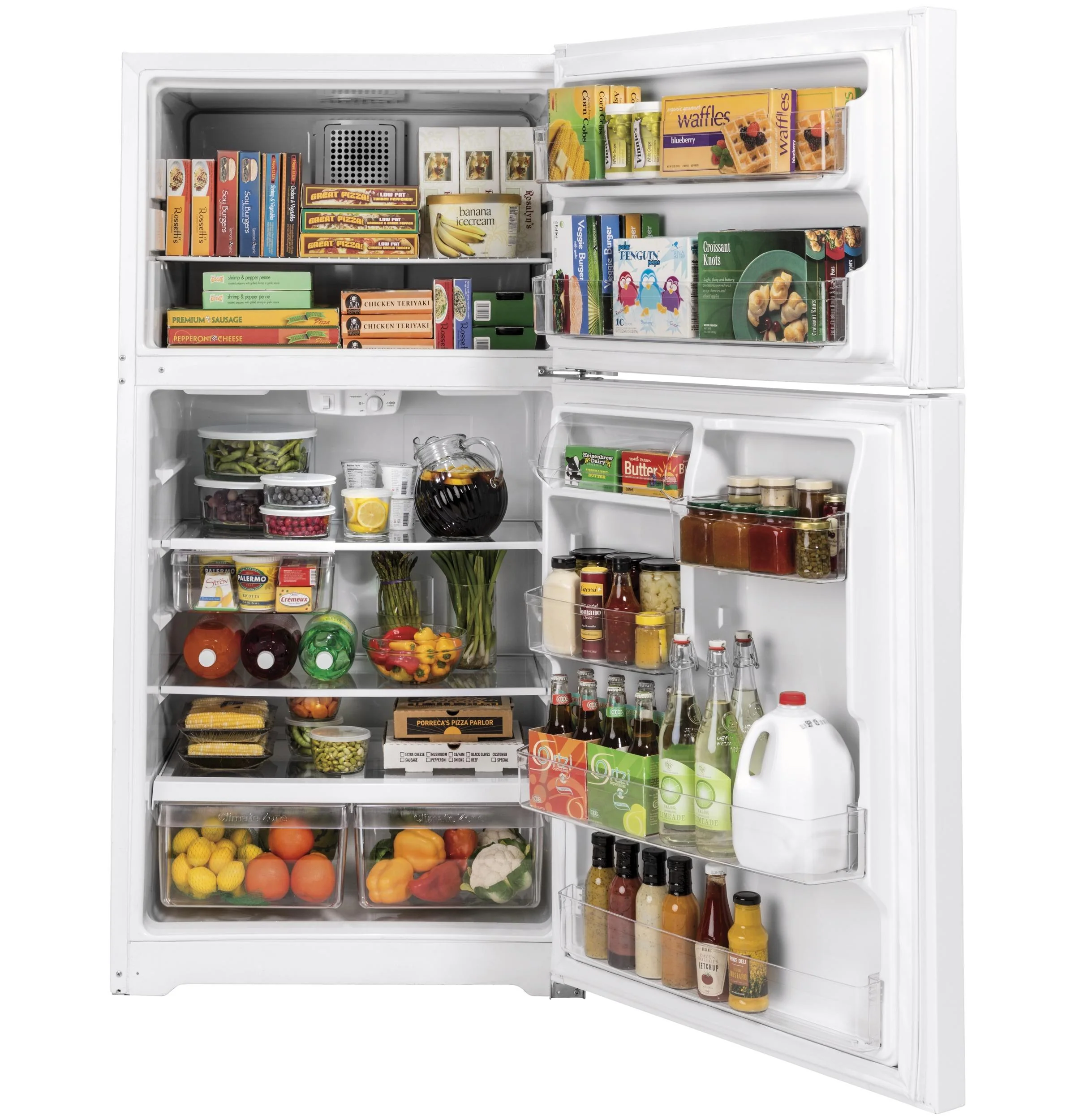 GE® ENERGY STAR® 21.9 Cu. Ft. Top-Freezer Refrigerator - Image 2