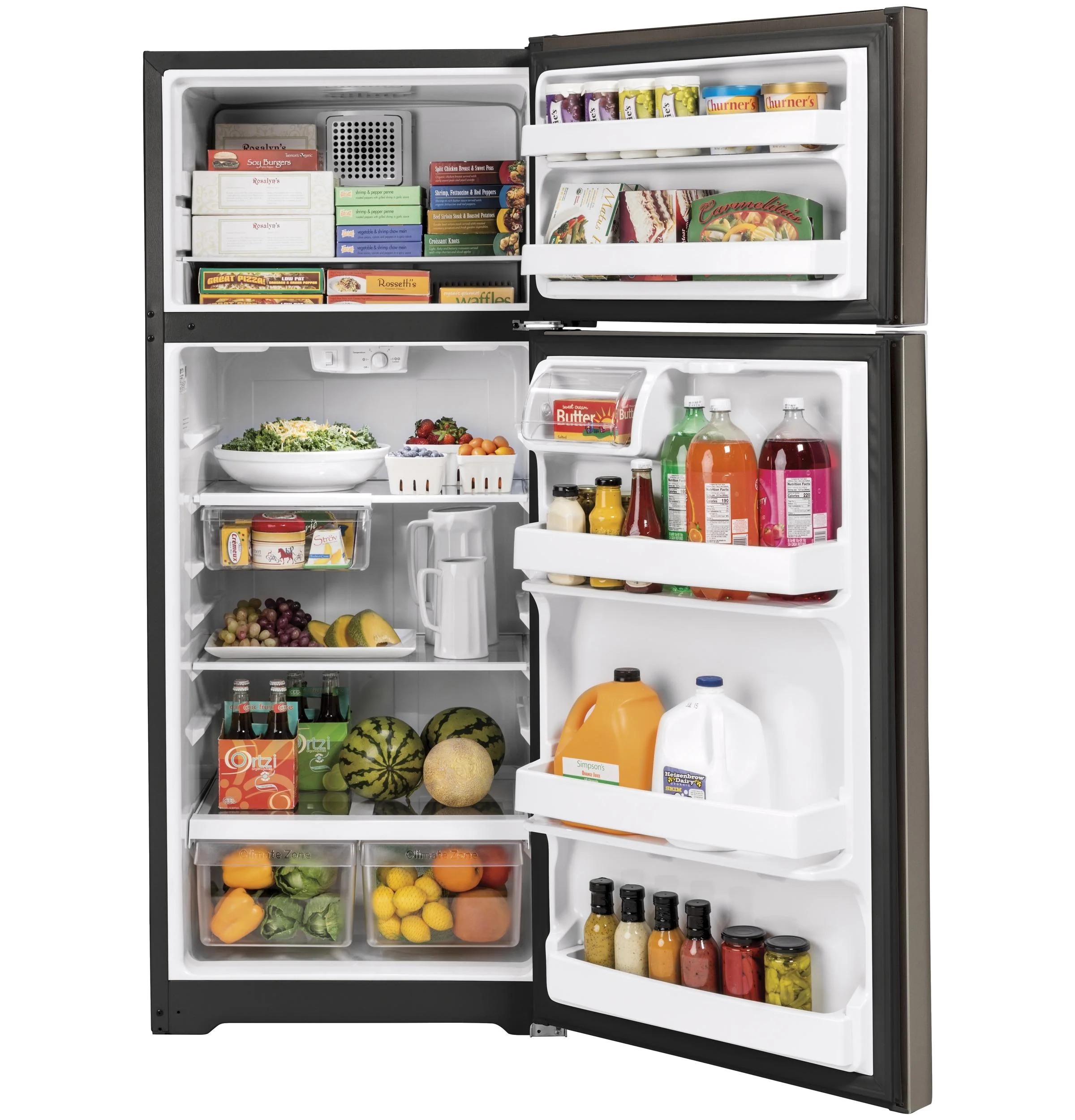 GE® 17.5 Cu. Ft. Top-Freezer Refrigerator - Image 2