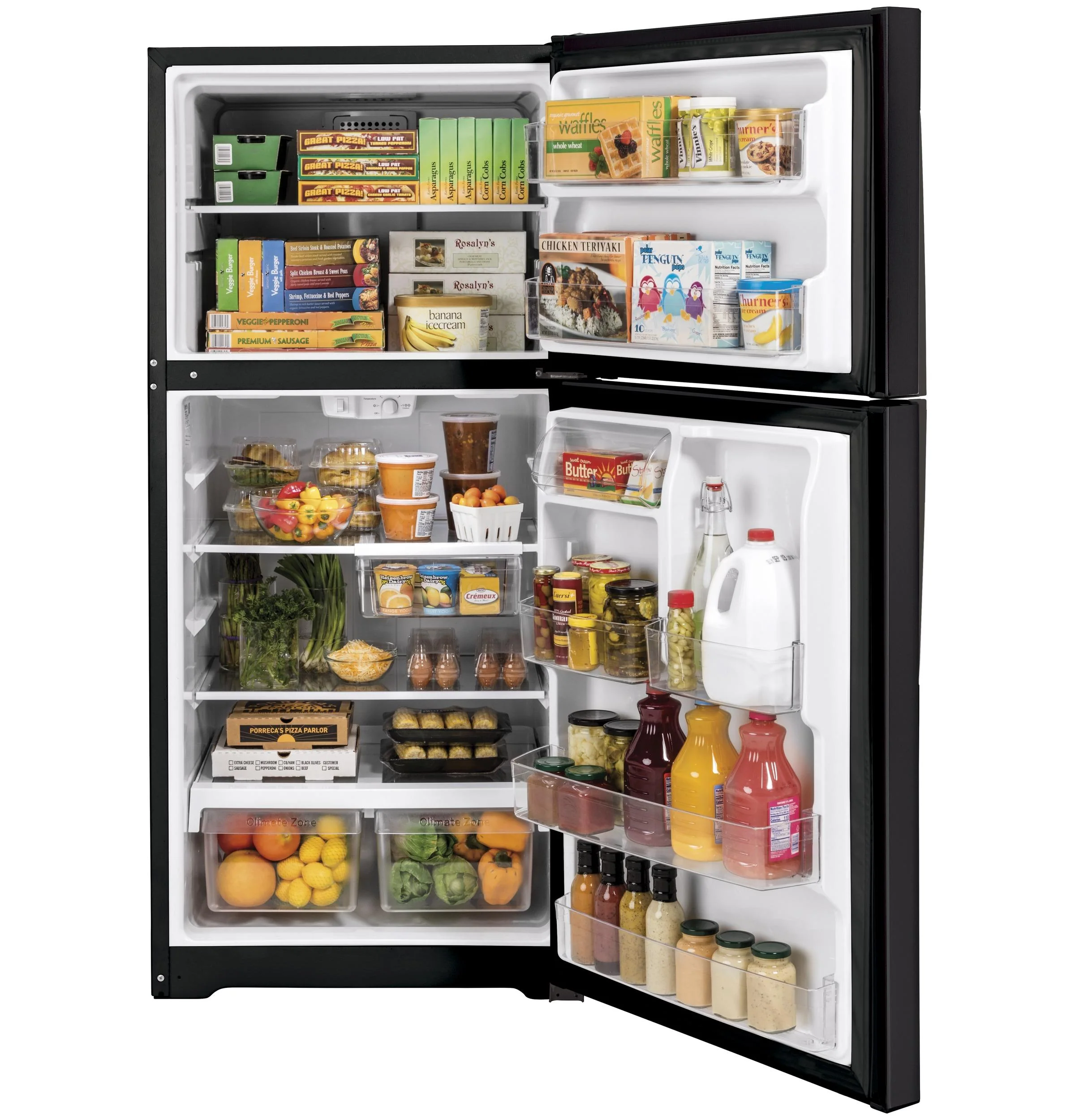 GTS22KMNRDS GE® 21.9 Cu. Ft. Garage Ready Top-Freezer Refrigerator - Image 2
