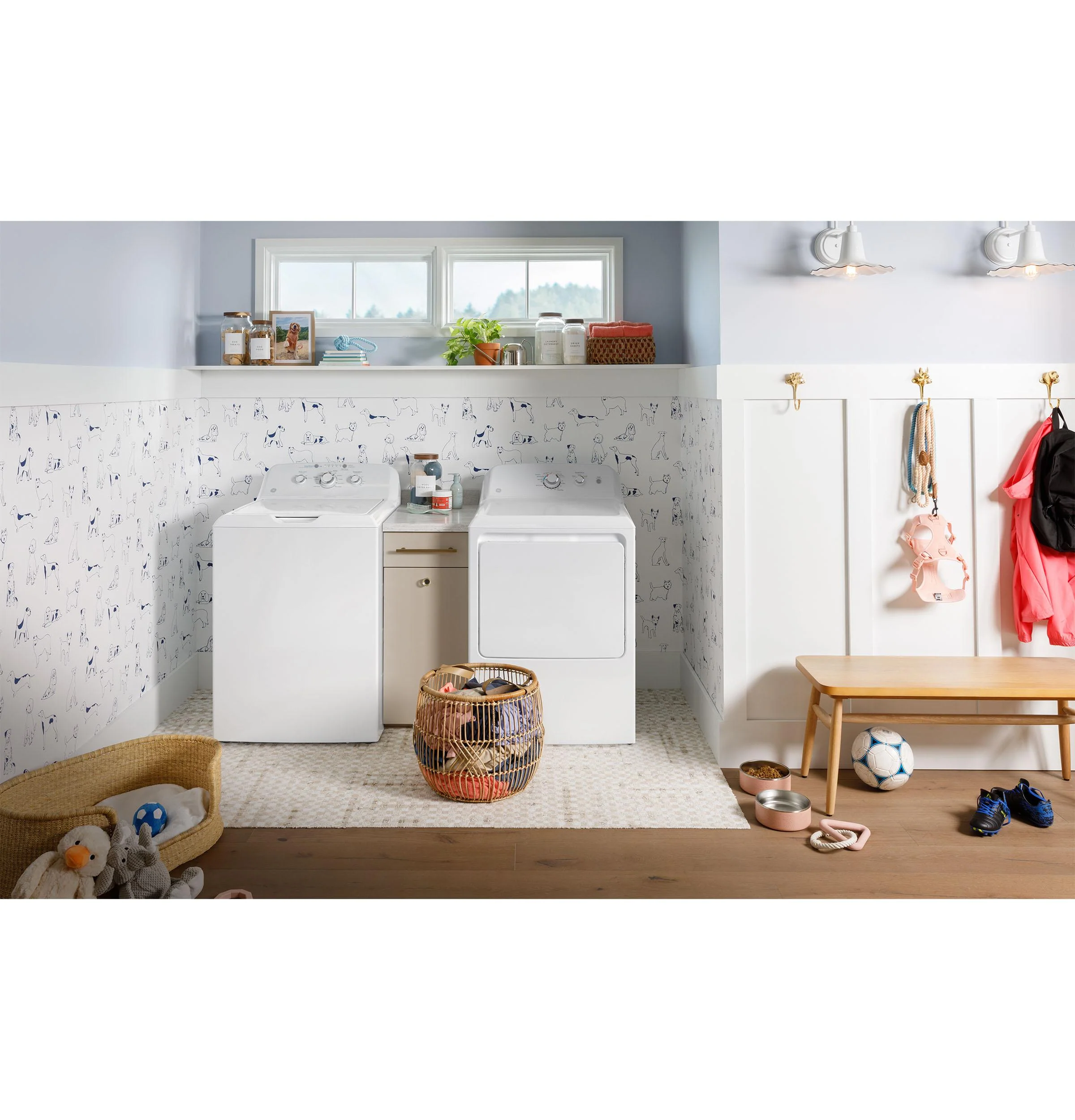 GTW325ASWWW GE® 4.0 cu. ft. Capacity Washer with Stainless Steel Basket and Water Level Control - Image 6