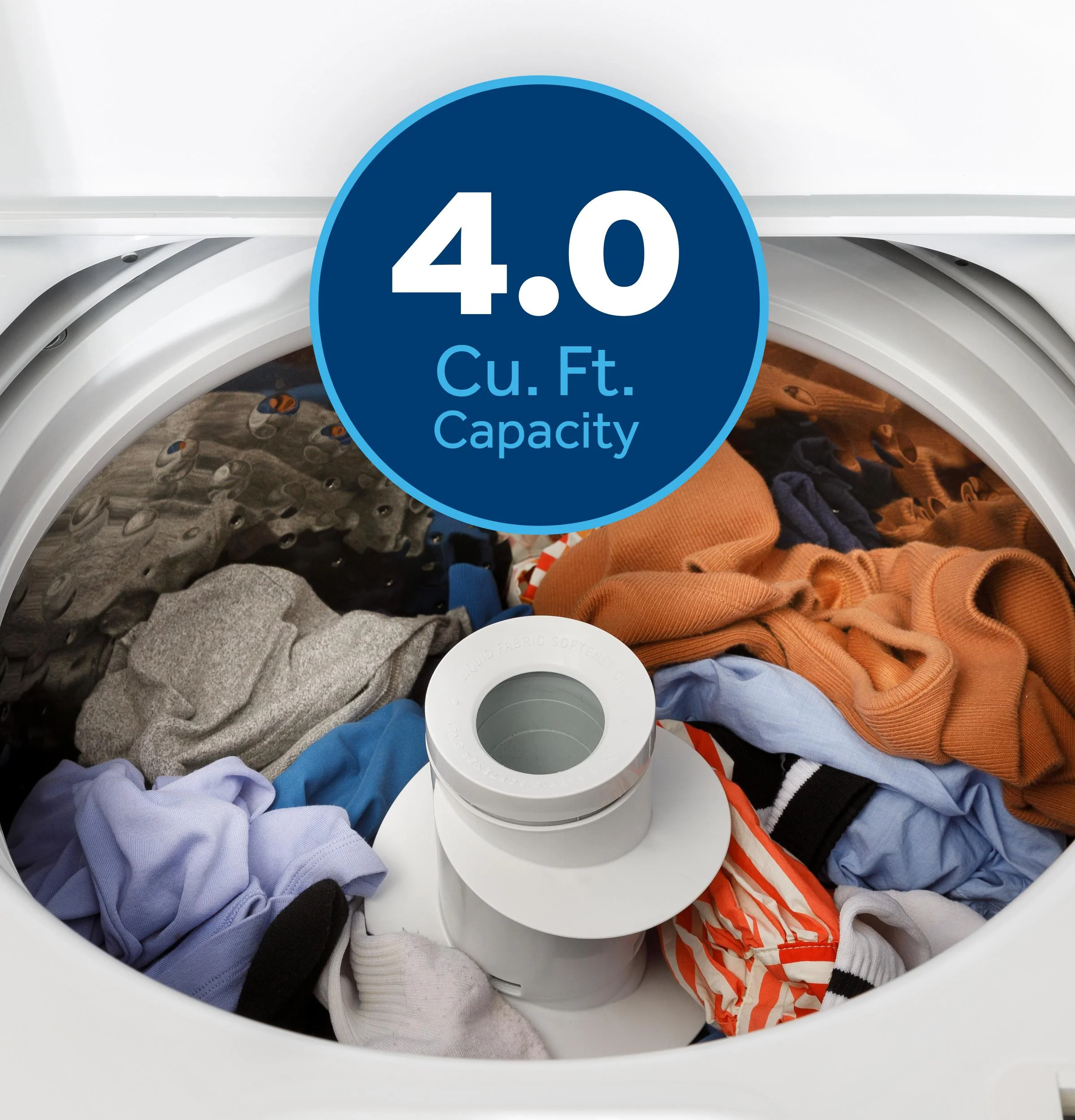 GTW325ASWWW GE® 4.0 cu. ft. Capacity Washer with Stainless Steel Basket and Water Level Control - Image 8