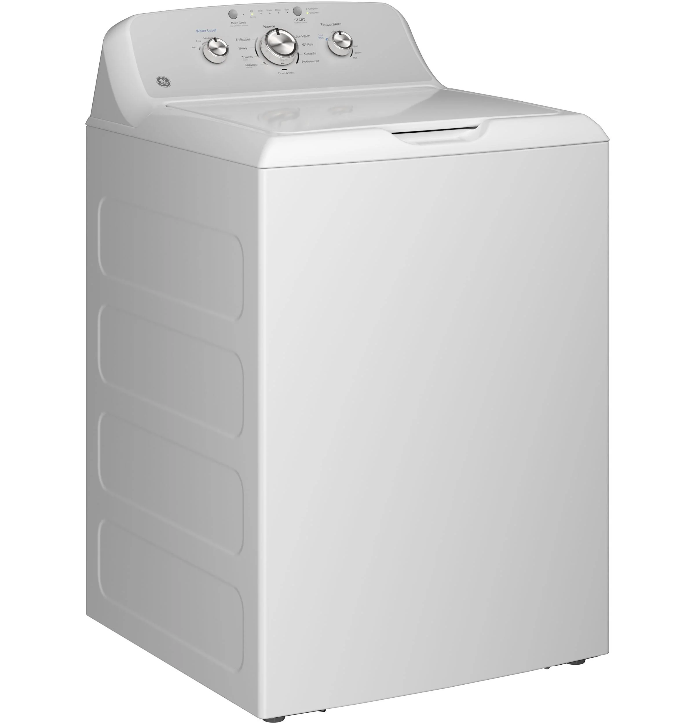 GTW385ASWWS GE® 4.3 cu. ft. Capacity Washer with Stainless Steel Basket,Cold Plus and Water Level Control - Image 3