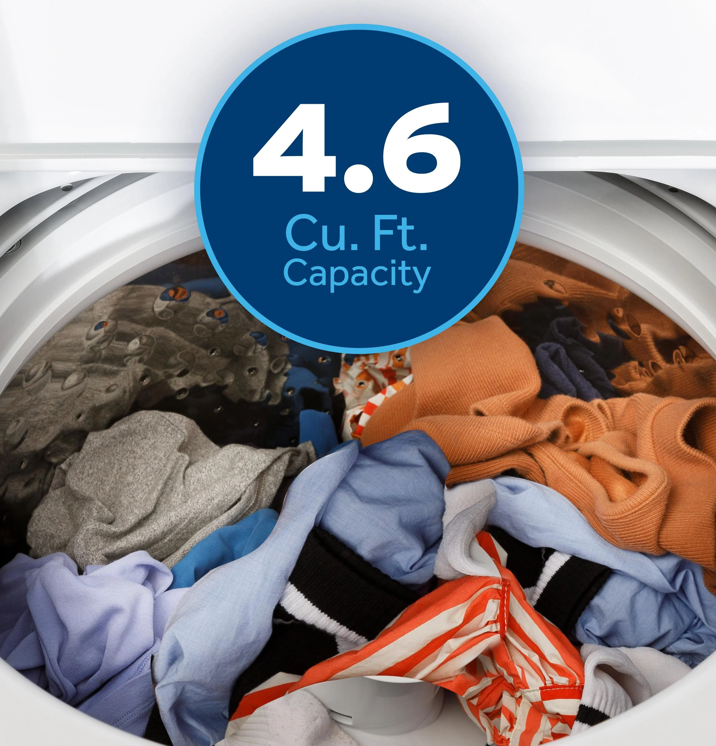 GTW480ASWWB GE® 4.6 cu. ft. Capacity Washer with Stainless Steel Basket,Cold Plus and Wash Boost​ - Image 15