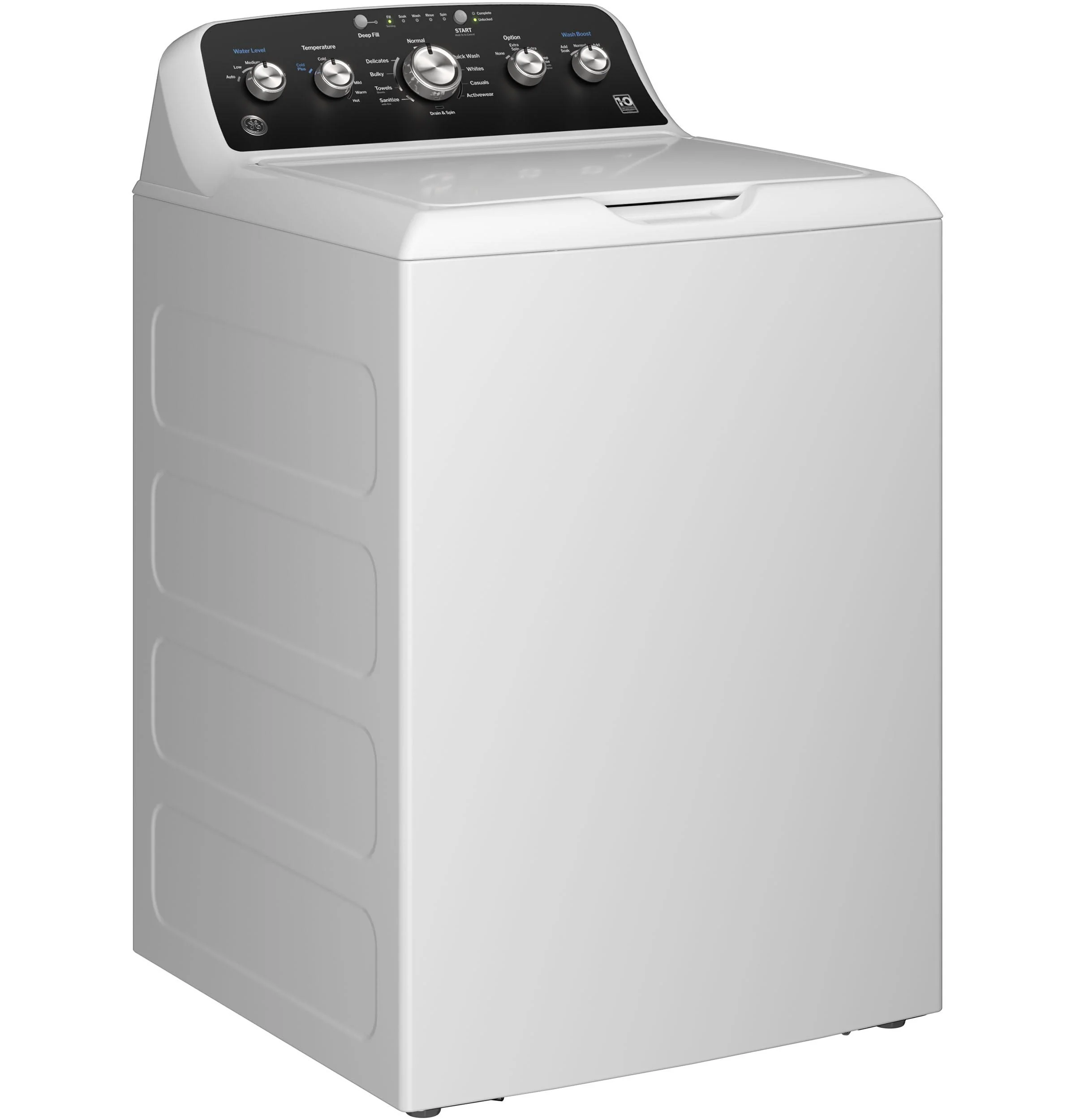 GTW480ASWWB GE® 4.6 cu. ft. Capacity Washer with Stainless Steel Basket,Cold Plus and Wash Boost​ - Image 4