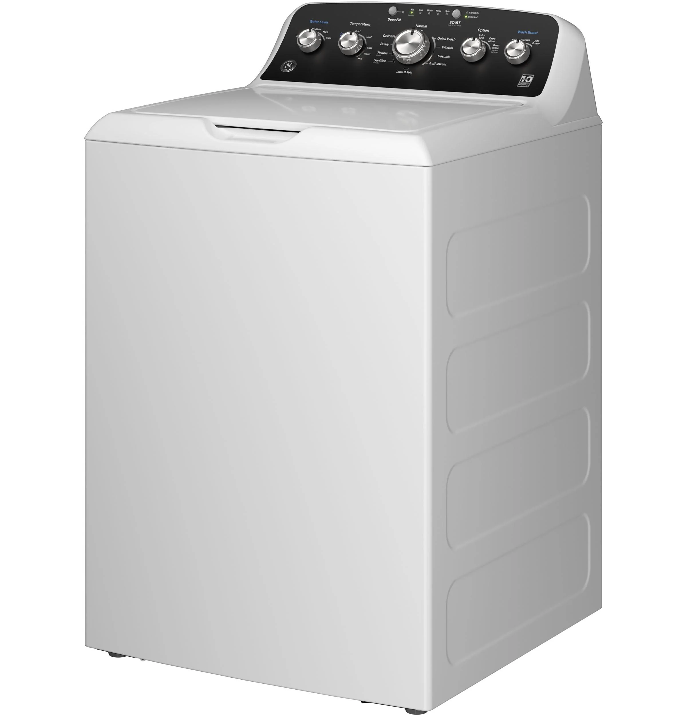 GTW480ASWWB GE® 4.6 cu. ft. Capacity Washer with Stainless Steel Basket,Cold Plus and Wash Boost​ - Image 5